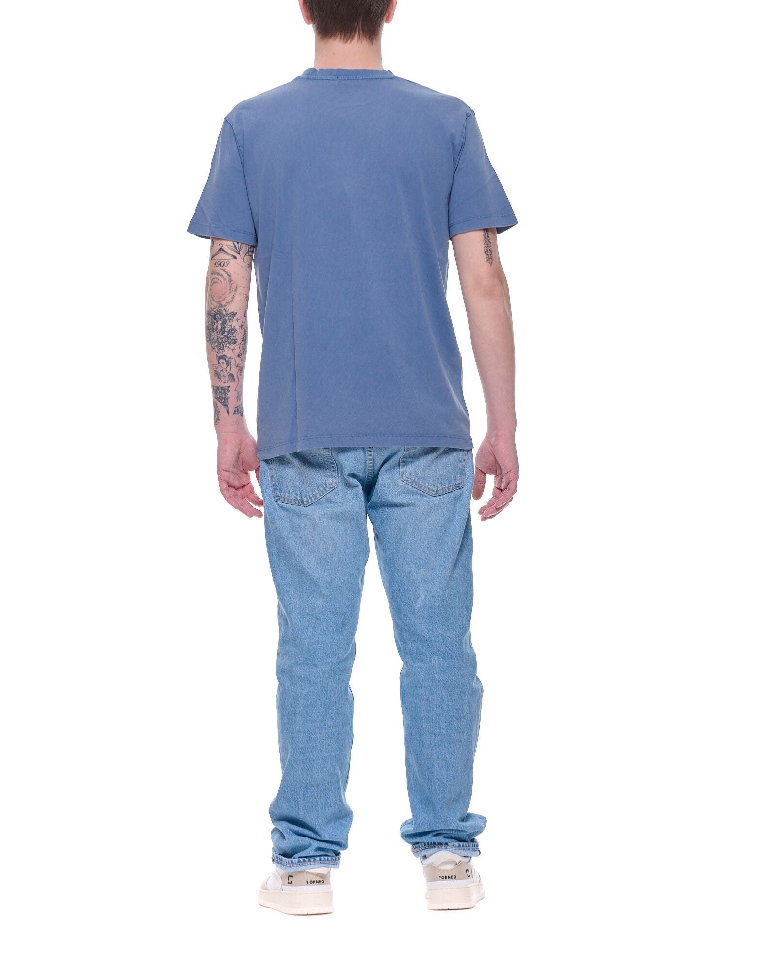 SUNS Boards Paolo Old Dye Organic Cotton T-Shirt Avion Men’s TSS61015U V1 AVION