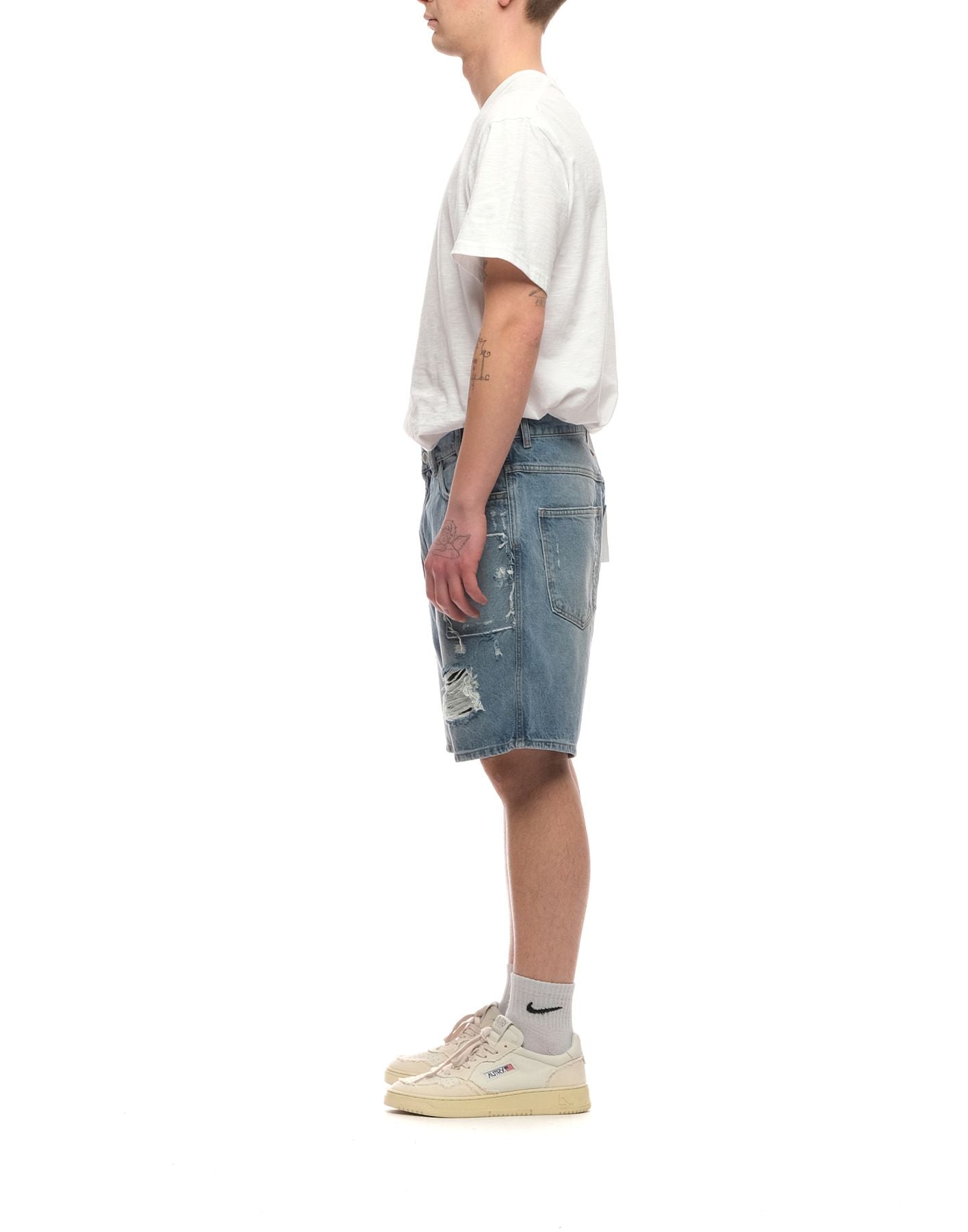 Shorts man P23AMU004D4692230 VINTAGE LOVER Amish