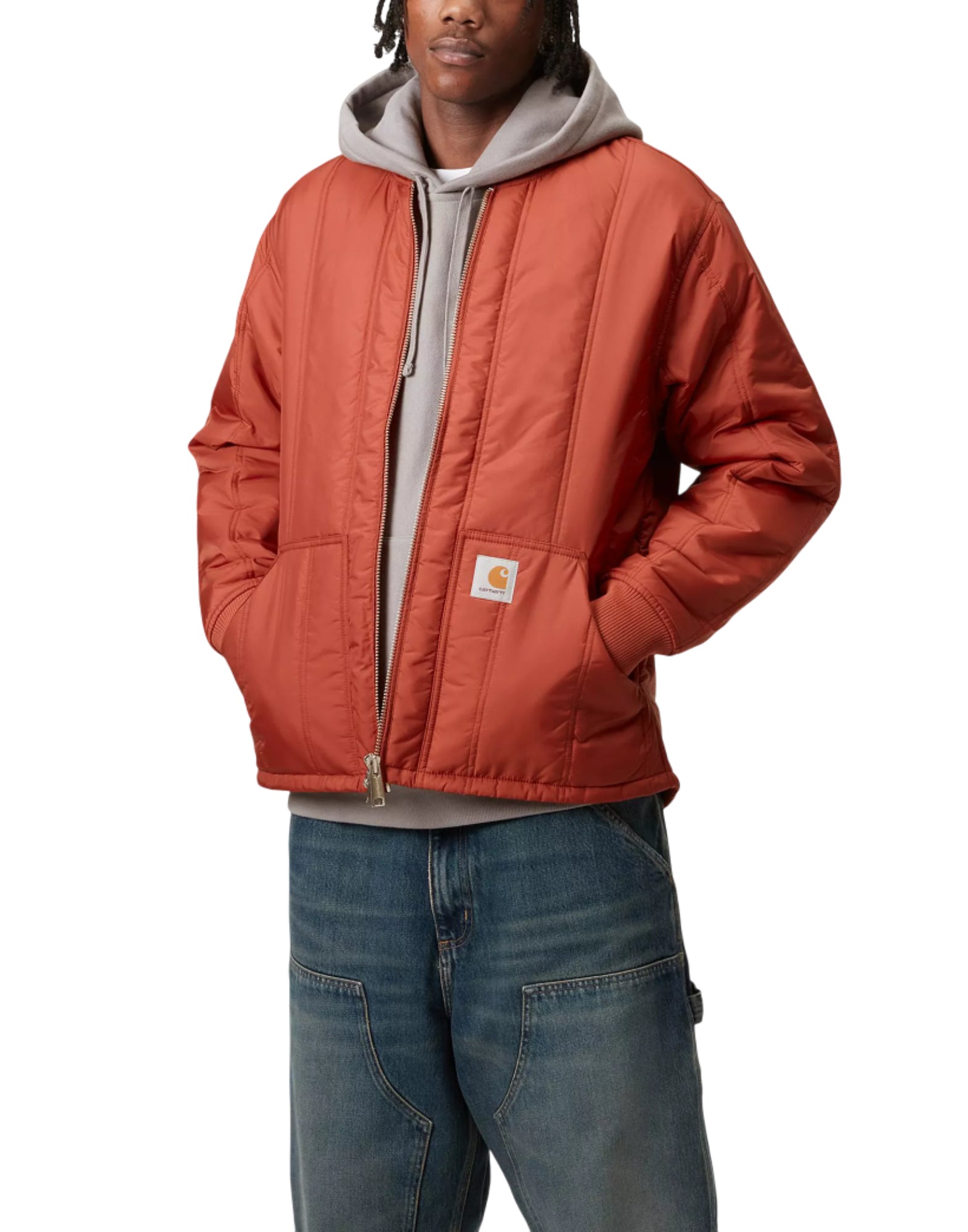 Jacke Man I034385 2LXXX Lachlan Vermillion CARHARTT WIP