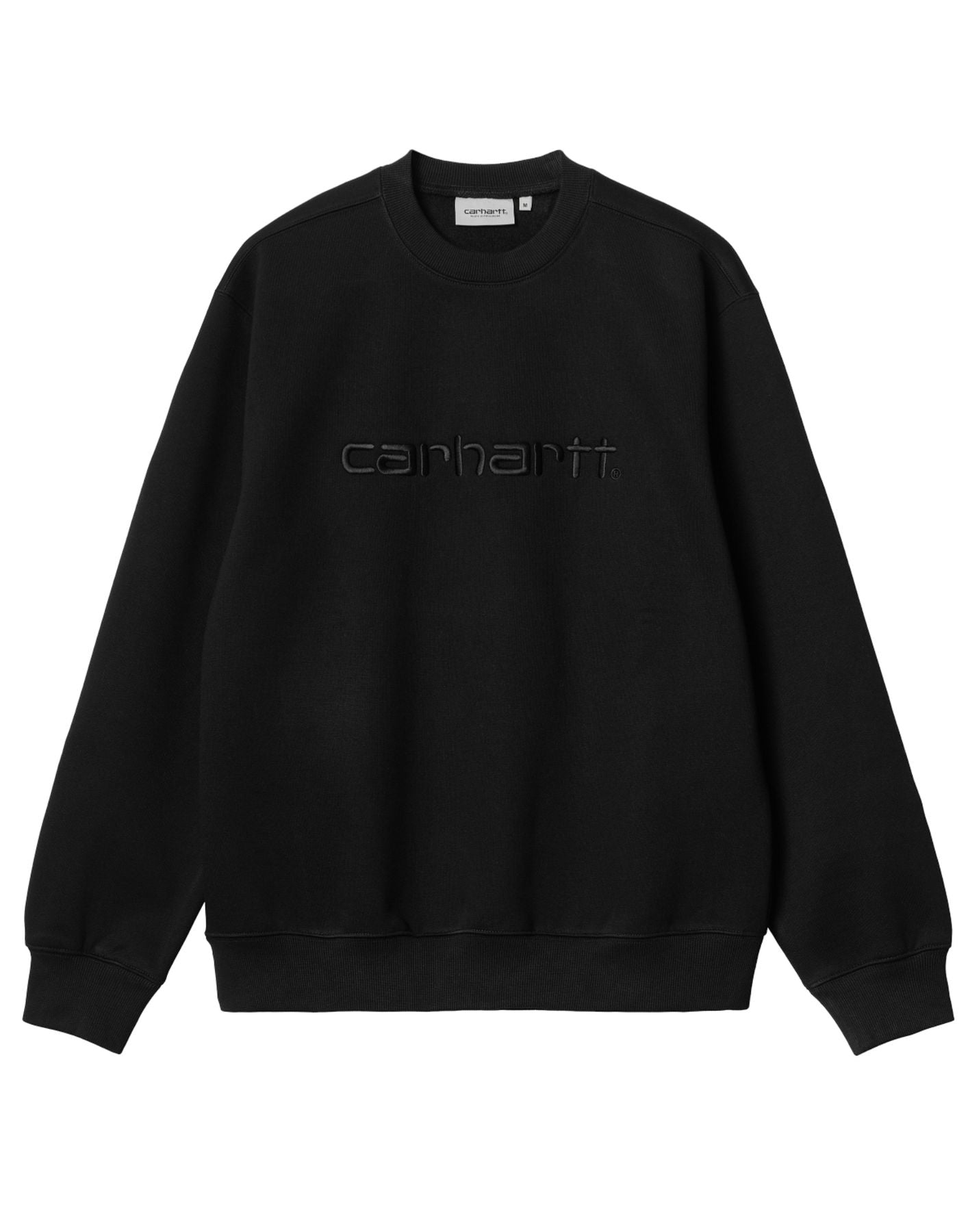 Sudadera hombre I030546 00E SWEAT BLACK CARHARTT WIP