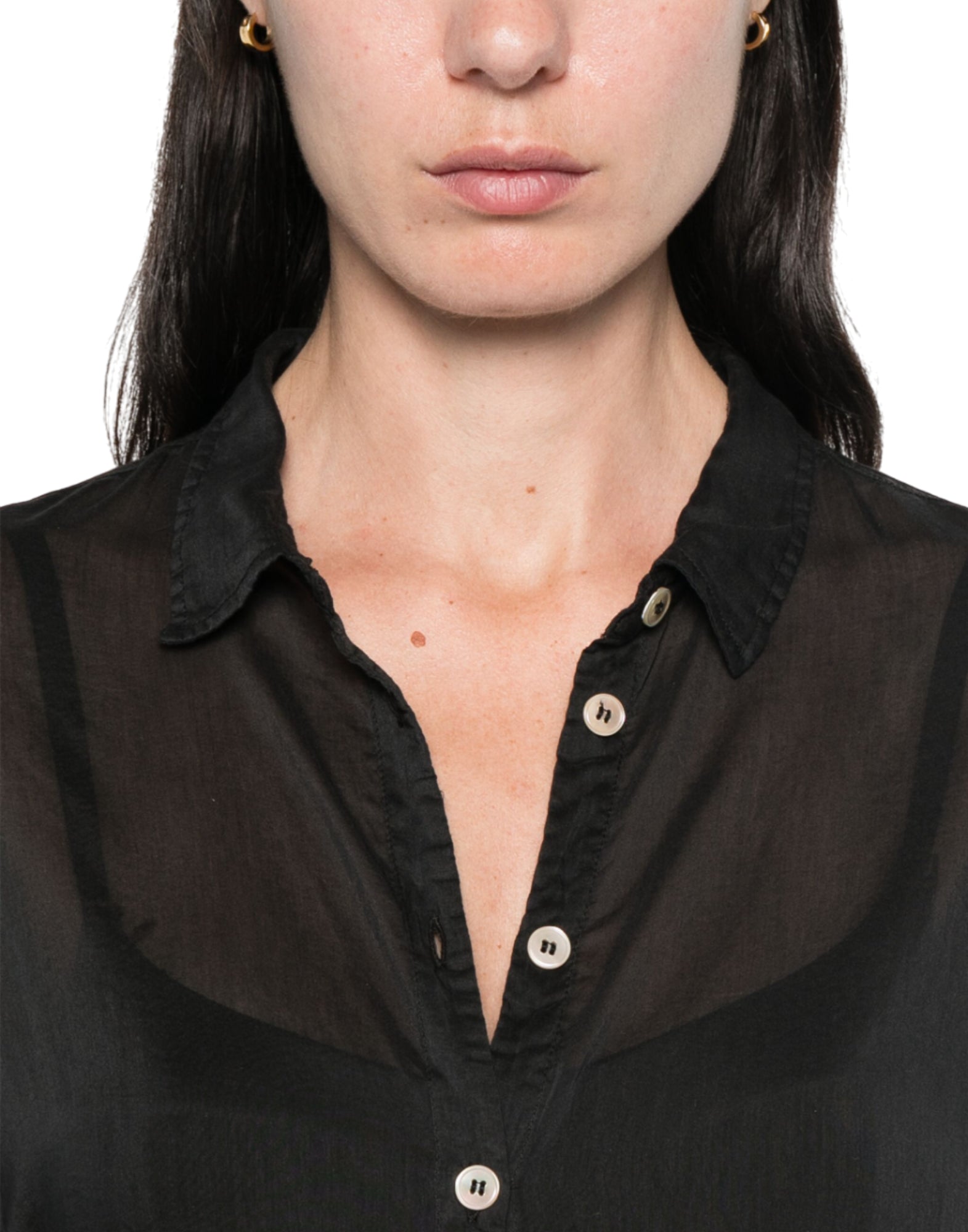 Camisa mujer 9906 mi camisa negra FORTE_FORTE