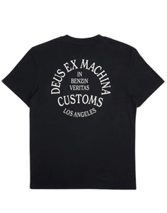 T-Shirt für Man DMS241663C Schwarz Deus Ex Machina