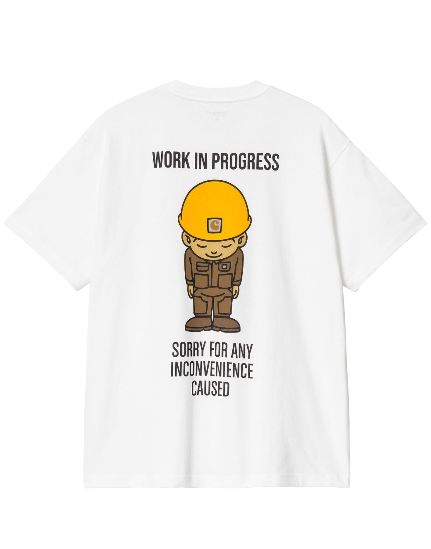 T-shirt homme I033994 02XX SUMIMASEN WHITE CARHARTT WIP