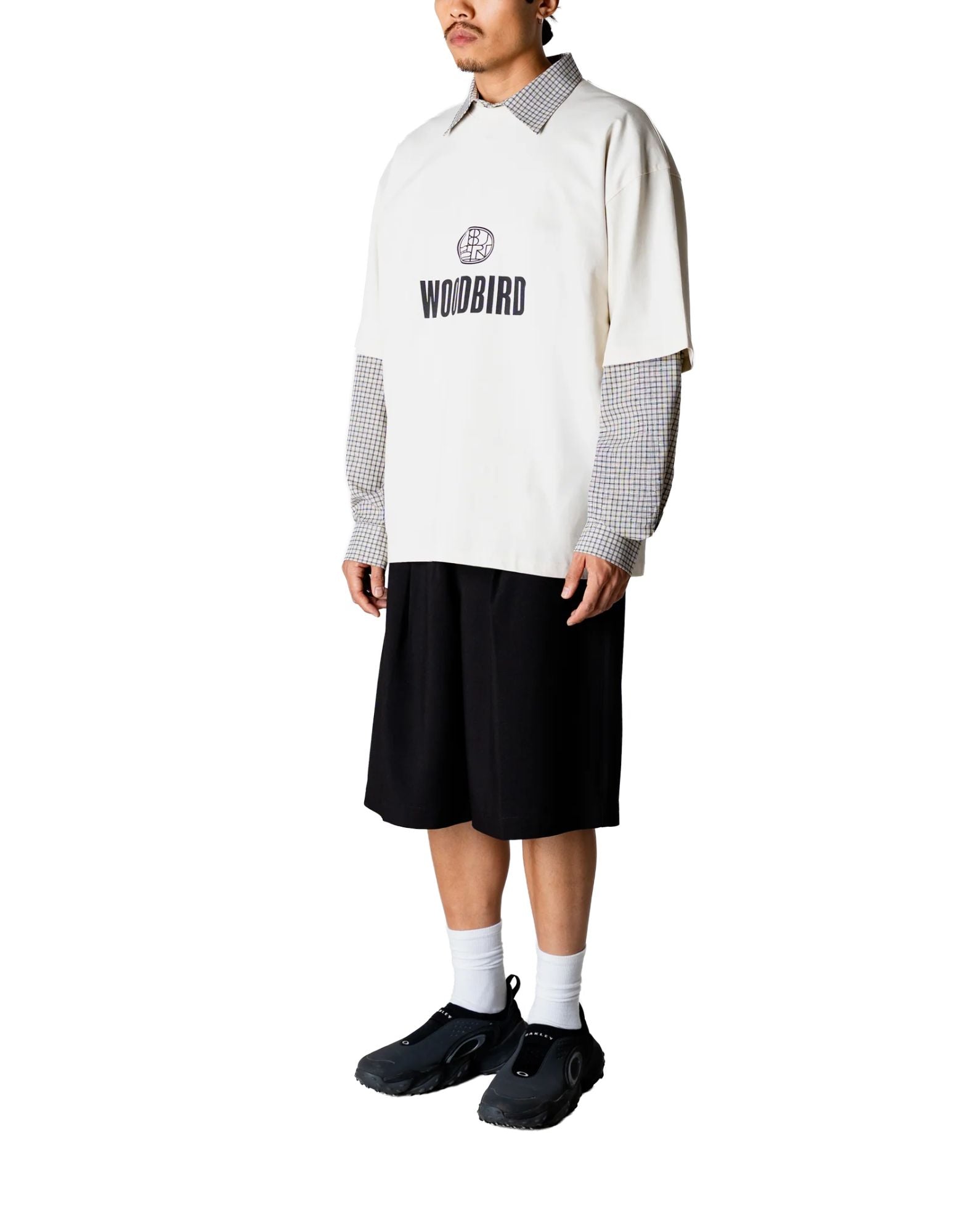 Woodbird WBBeam Nine Tee Organic Cotton T-Shirt Off White Men’s 2616-407 OFF WHITE