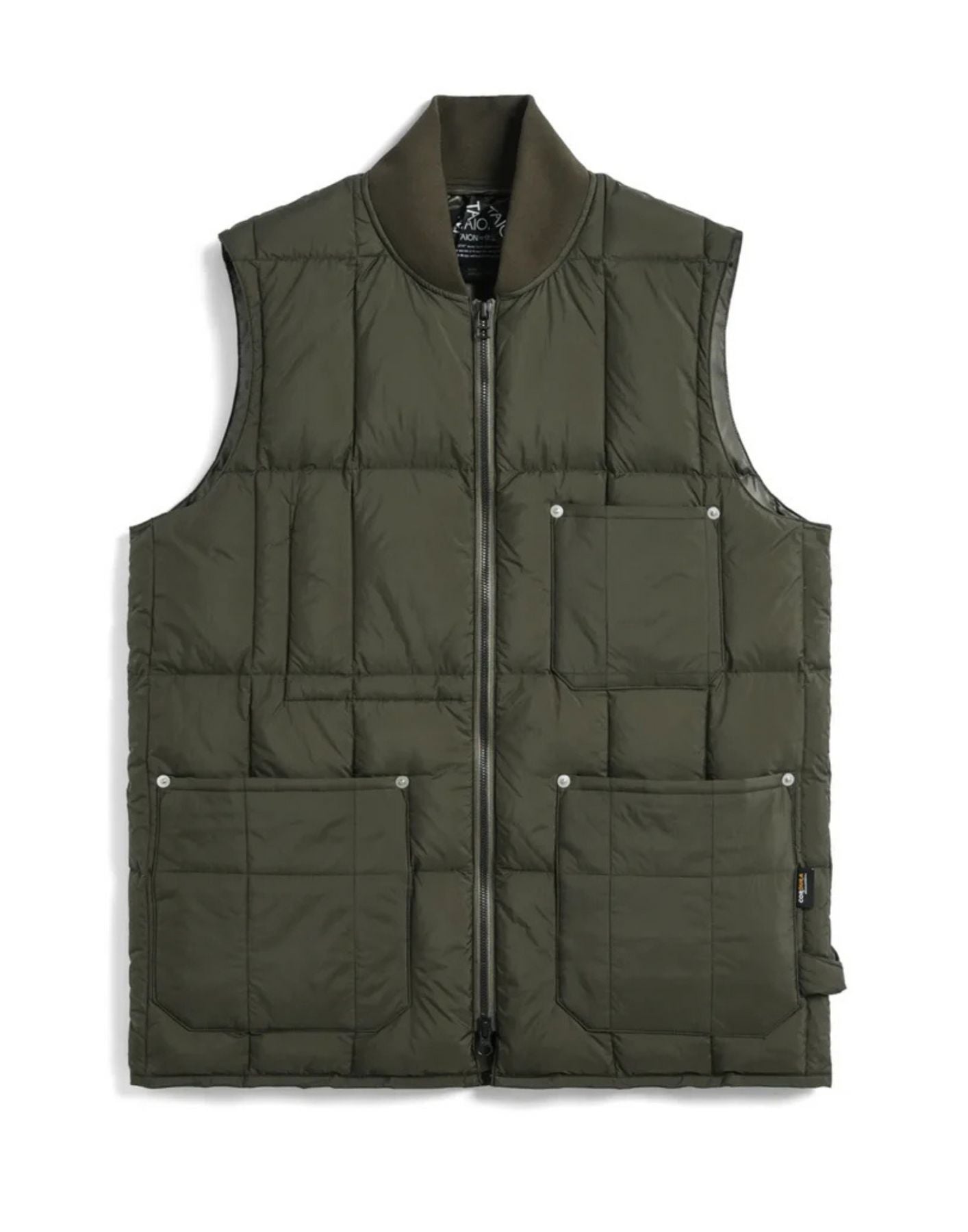 Vest man 008WZWK OLIVE TAION