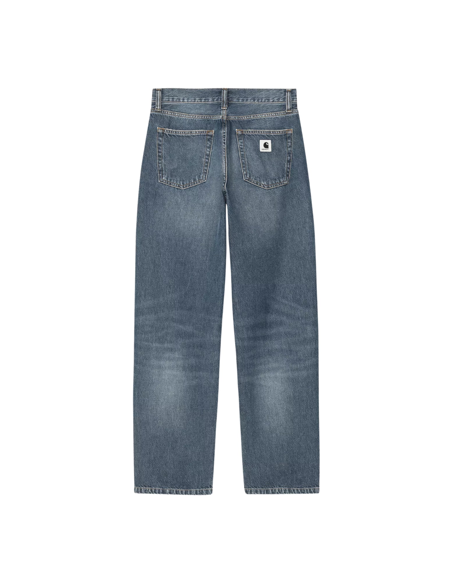 Carhartt WIP W’ Arin Pant – Women’s Fairfield Denim Jeans, Tapered Fit, Blue Dark Used Wash I035881 014L DARK USED ARIN PANT