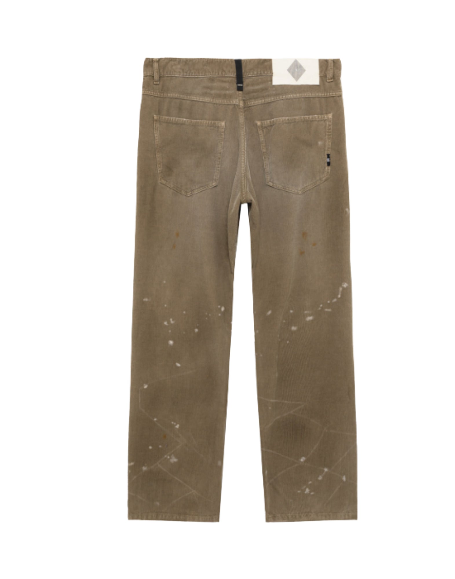 AMU010P3953018 C0504 Schlammgrau Hosen - Pantaloni - Amish