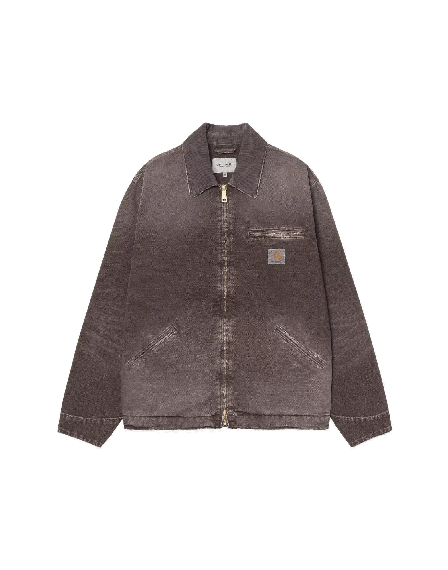 OG Detroit Jacket Organic Cotton Dearborn CanvaS Tobacco / Tobacco destroy wash