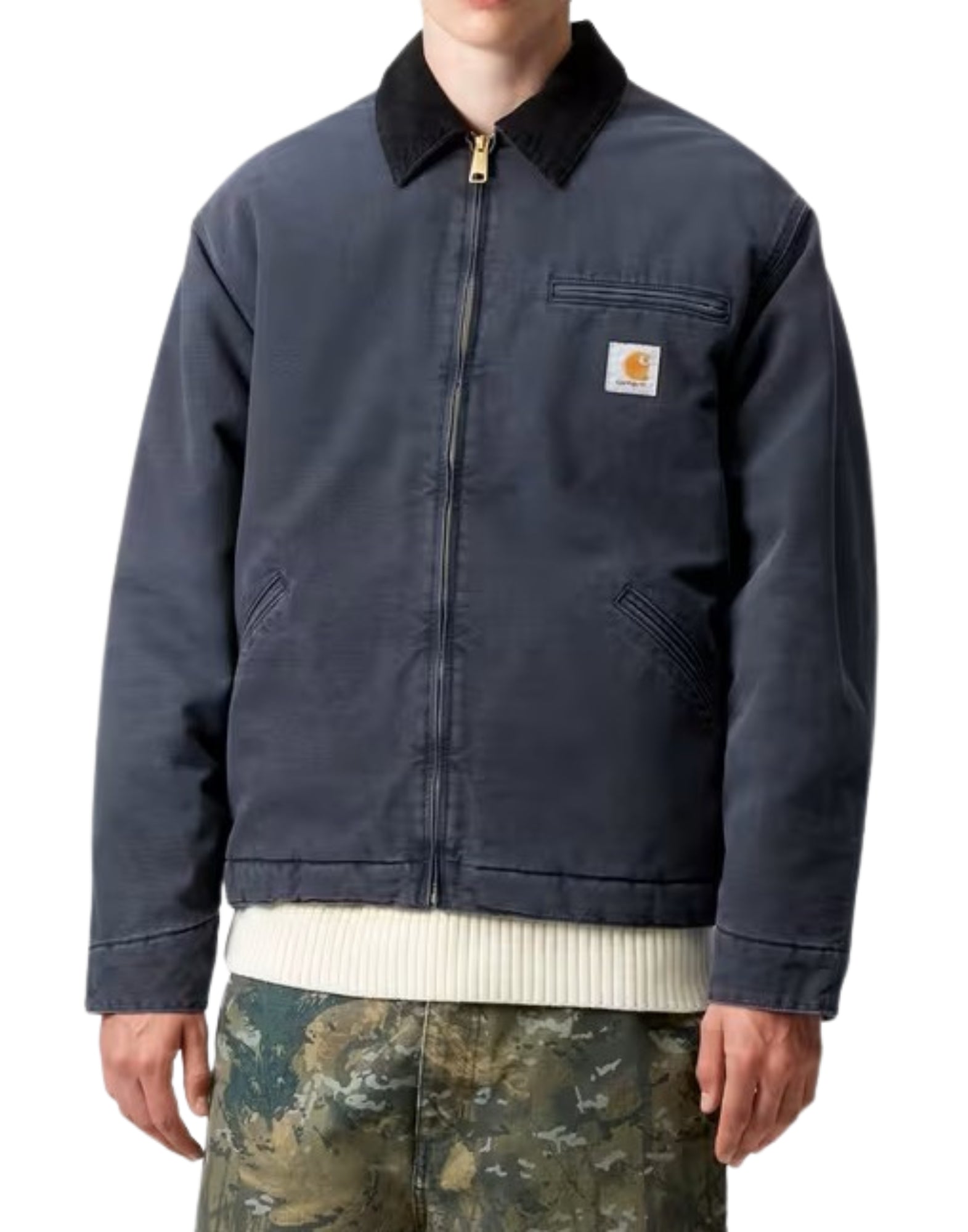 Jacket man I035614 00E40 OG DETROIT DARK NAVY CARHARTT WIP