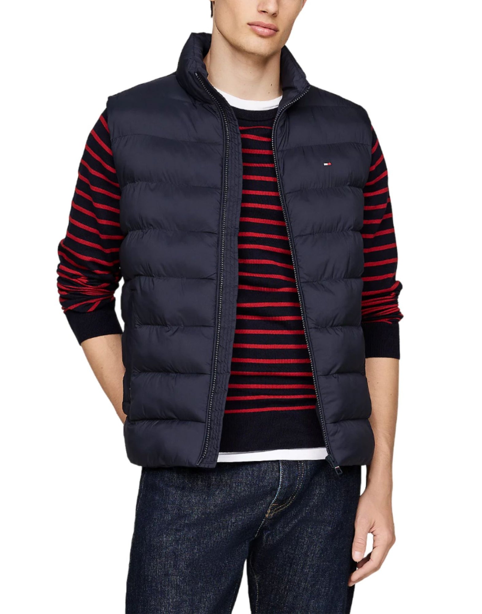 Vest man MW0MW37255 DW5 TOMMY HILFIGER