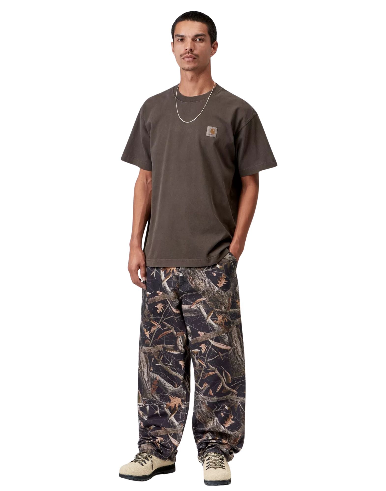 Vista T-Shirt „Tobacco“    stückgefärbt