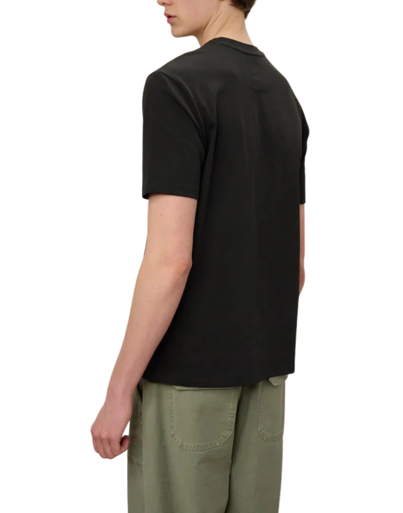 Blauer FAXON Men’s T-Shirt White with Rubberized Color Logo & Shield 26SBLUH02284-007480 999