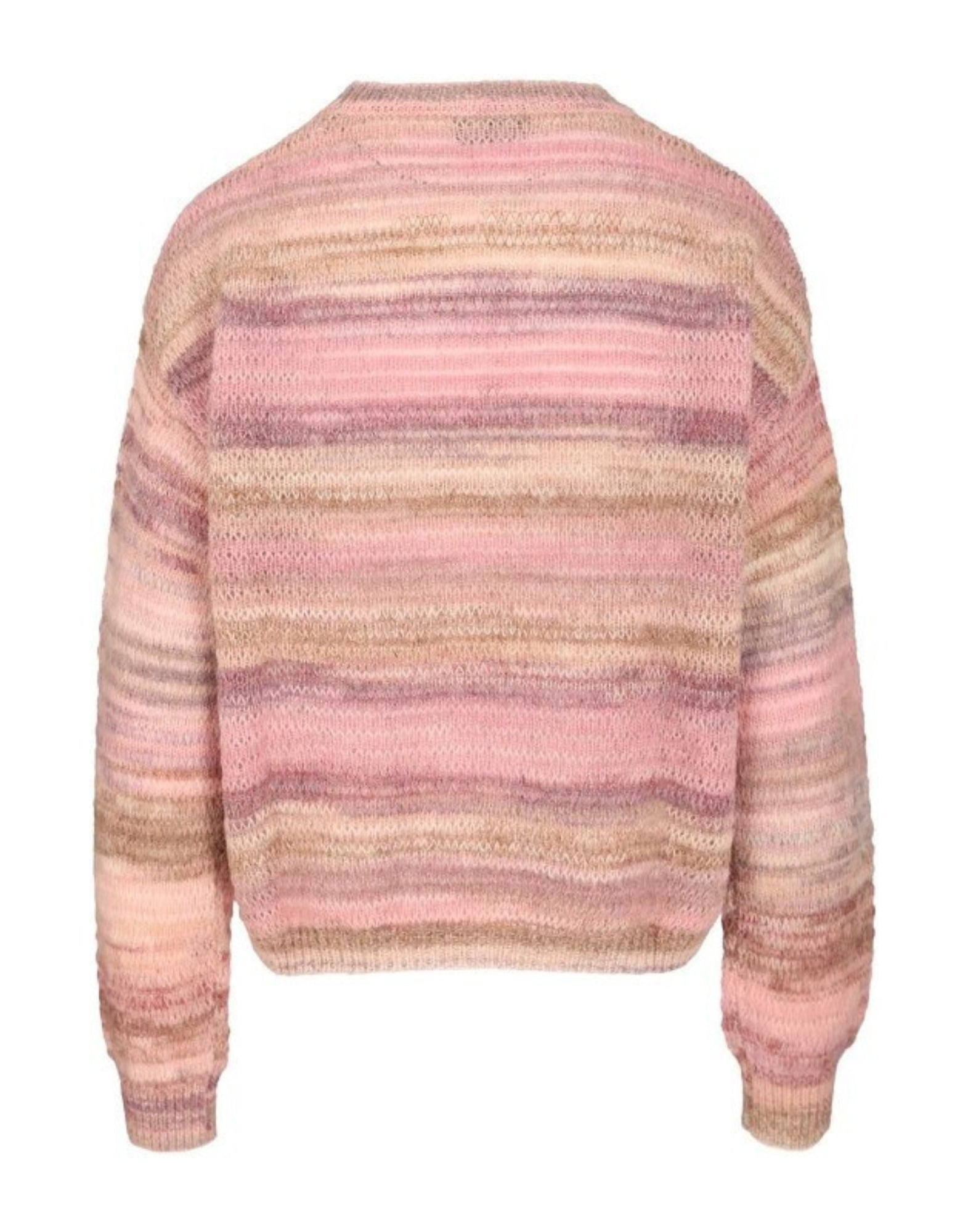C0119 PINK CREW NECK - Maglieria - Amish