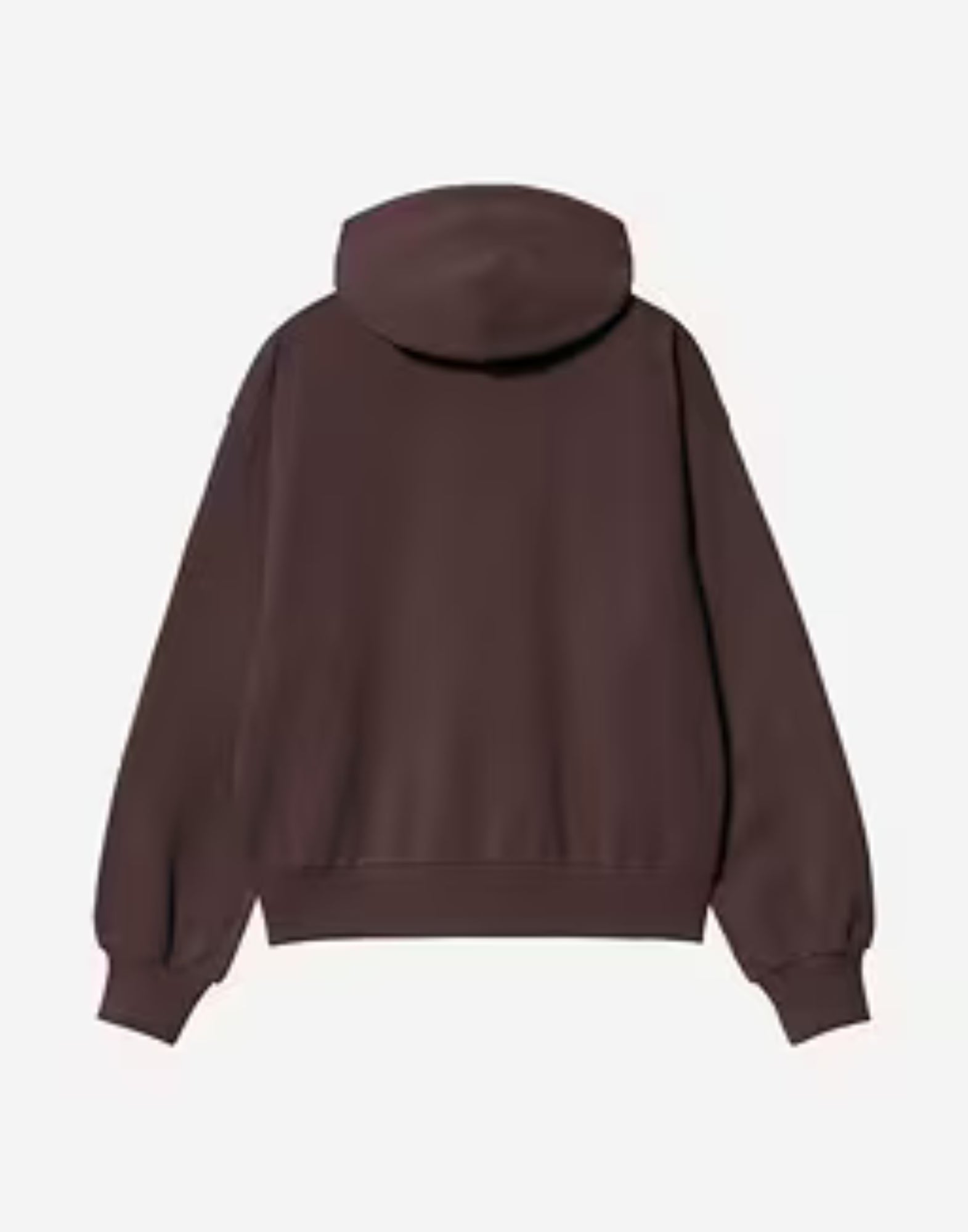 Sudadera con capucha «Casey» de W' en color palisandro / plateado