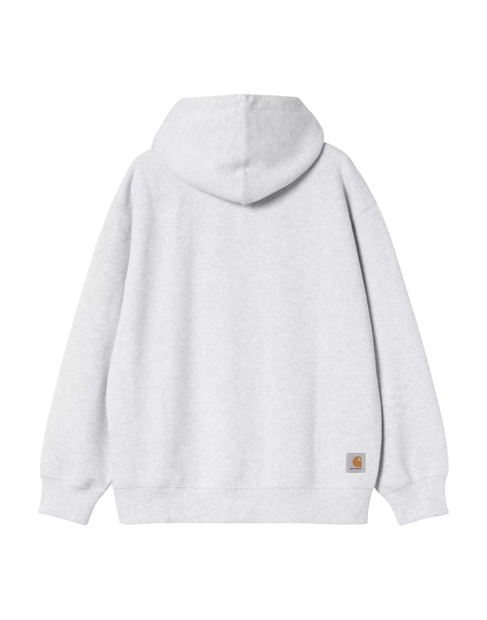 Hoodie man I035619 48206 HOODED SWEET JACKET  ASH HEATHER CARHARTT WIP