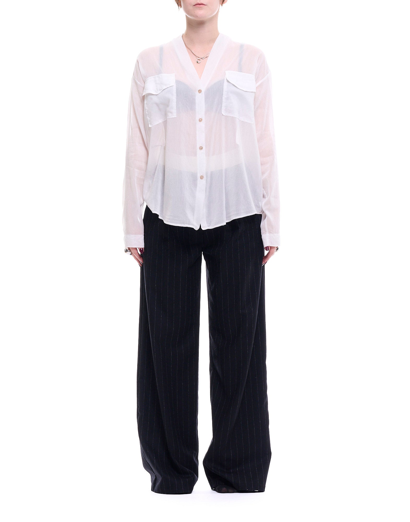 14120 BIANCO MY SHIRT - 카미시 - FORTE_FORTE