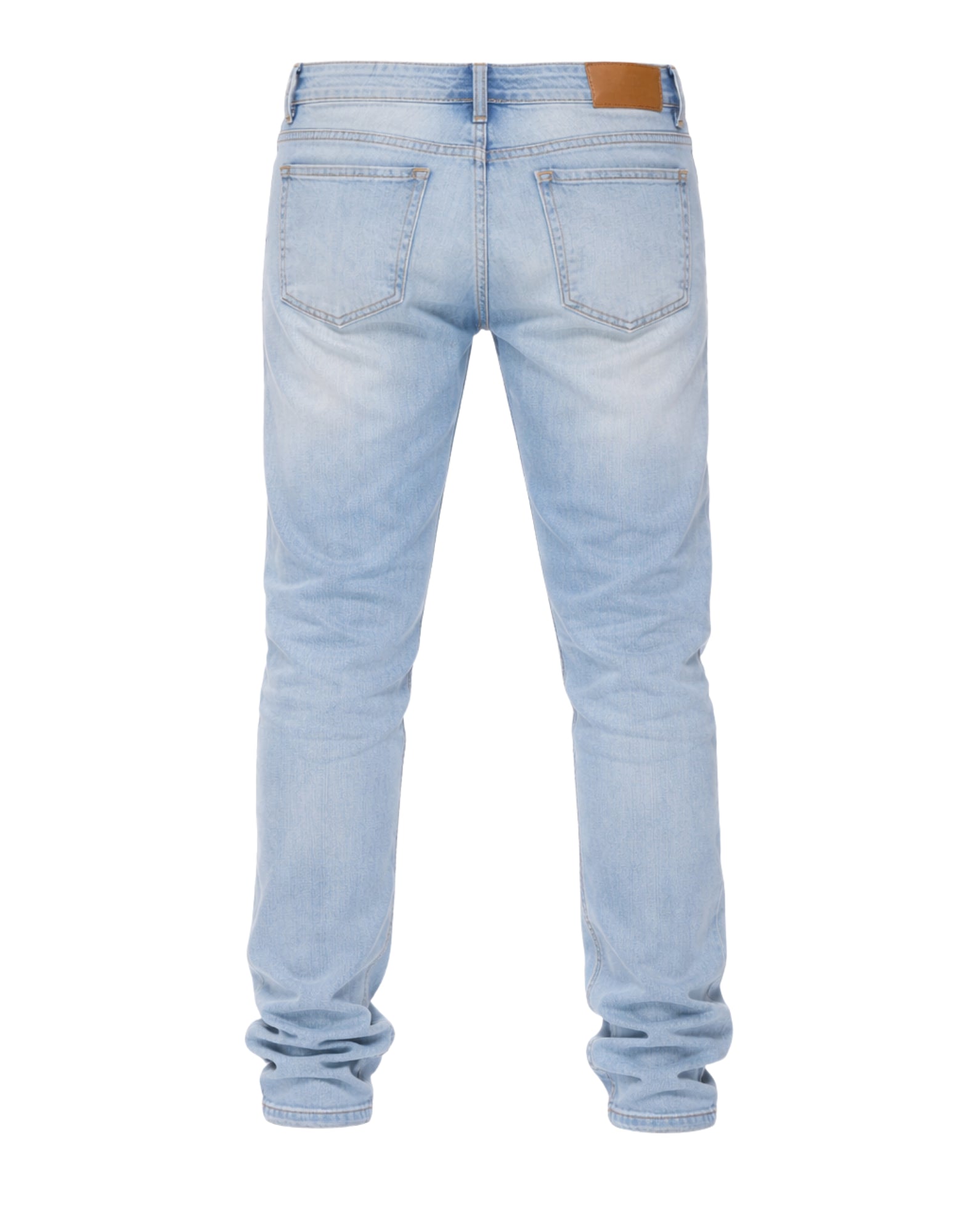 Entre Amis Men’s Slim Fit Jeans in Cotton Light Blue Made in Italy 206L853