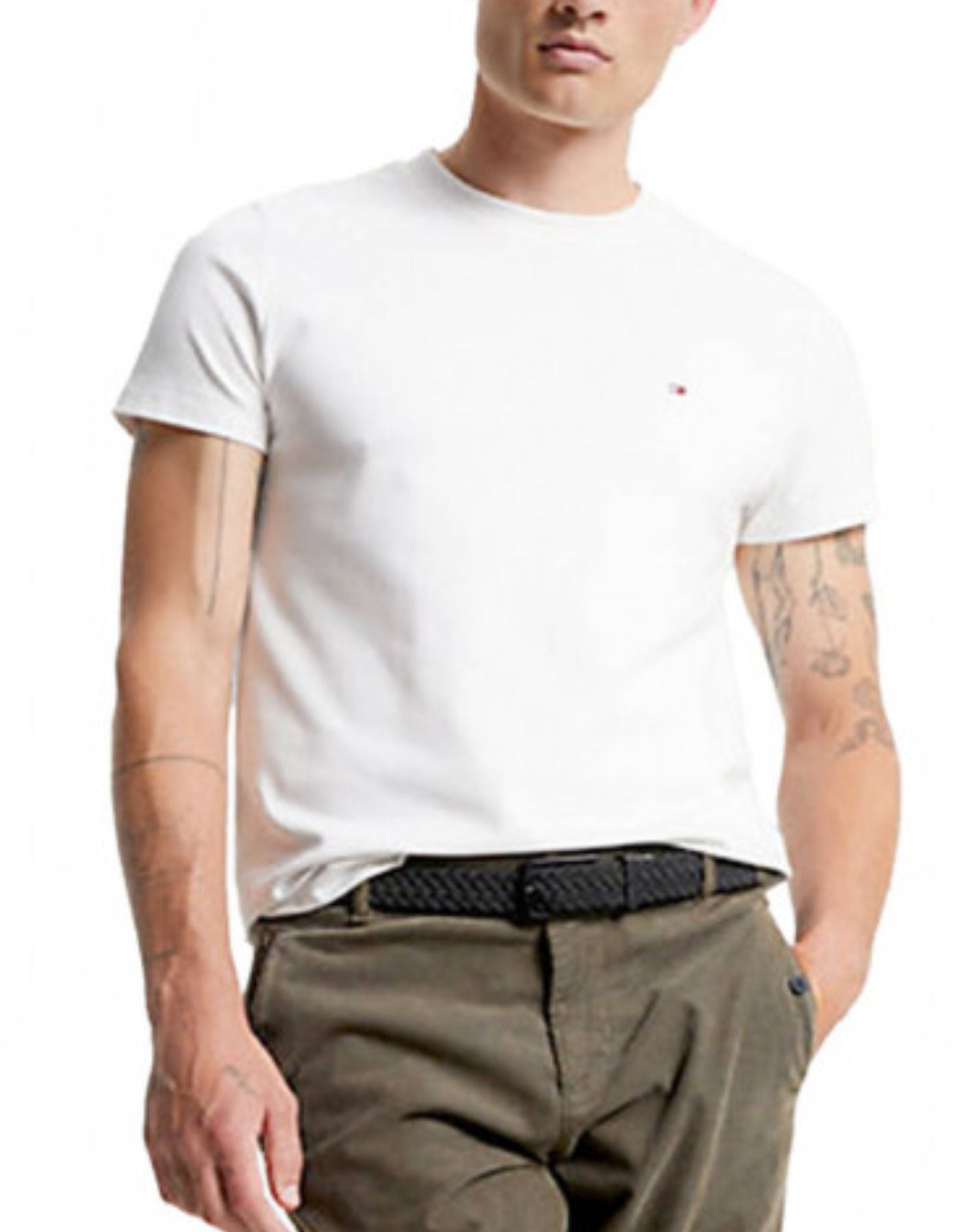 T-shirt man MW0MW33202 YBR TOMMY HILFIGER