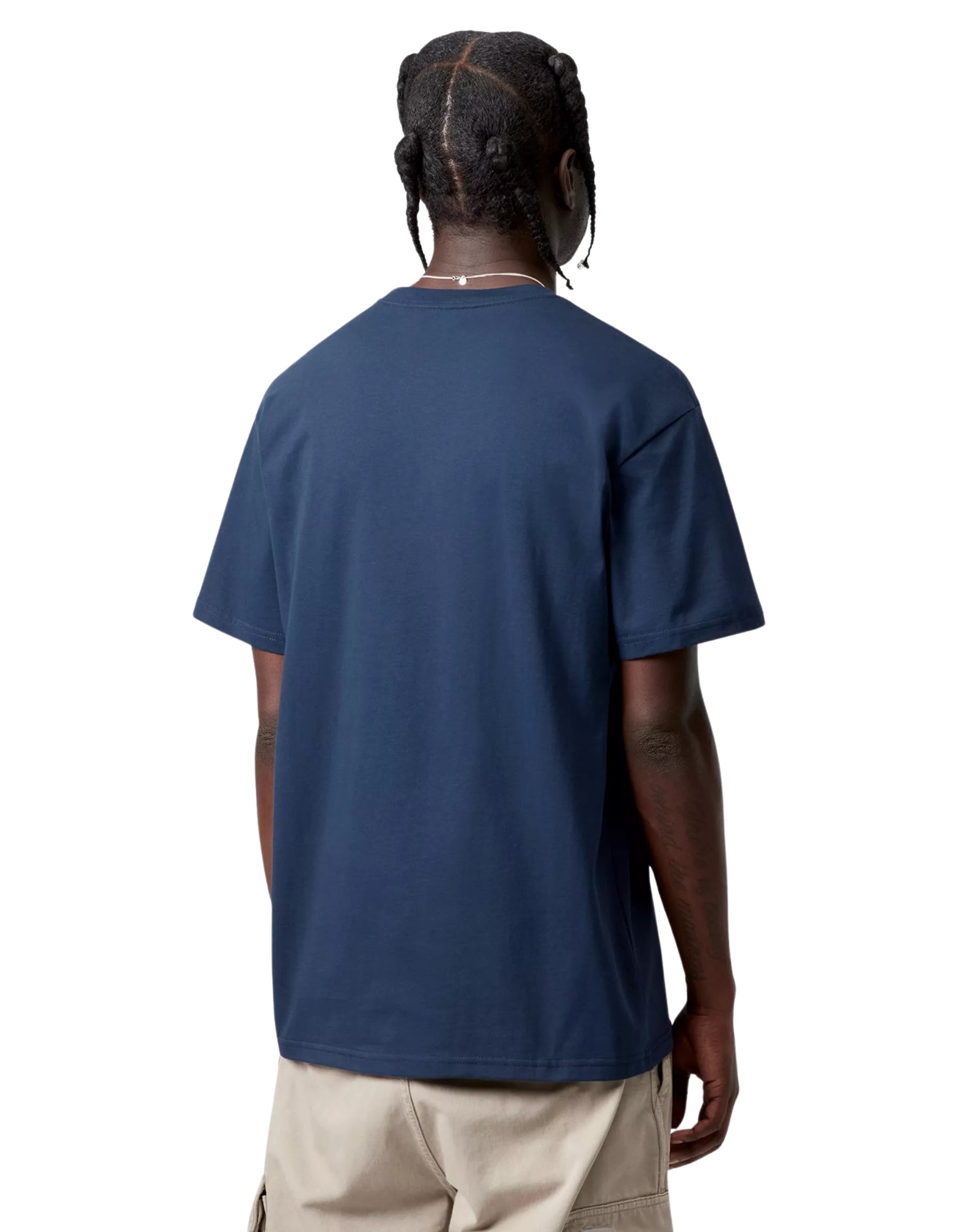 I026391 3H6XX BLUE T-SHIRT JUPITER/GOLD - T-Shirt e Polo - CARHARTT WIP