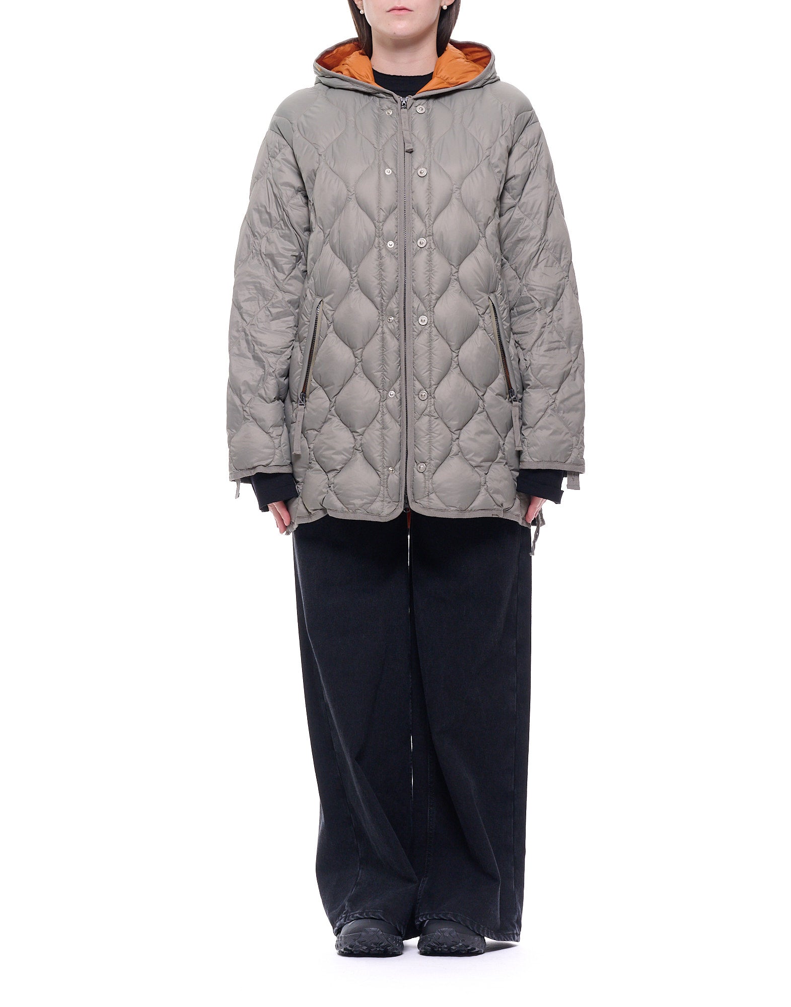 M65LSZBML-1PK SAGE GREEN DOWN JACKET - Giacche - TAION