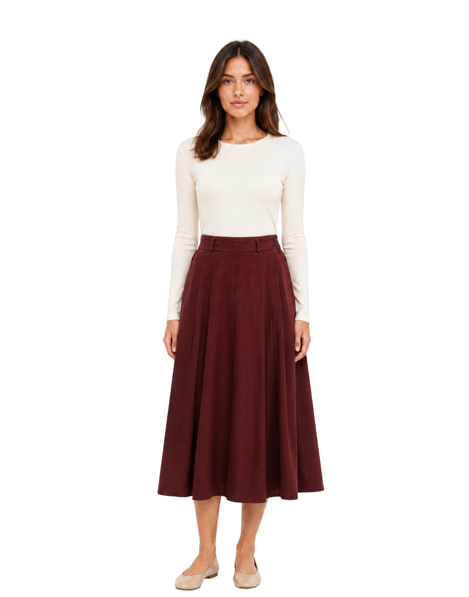 Skirt Burgundy