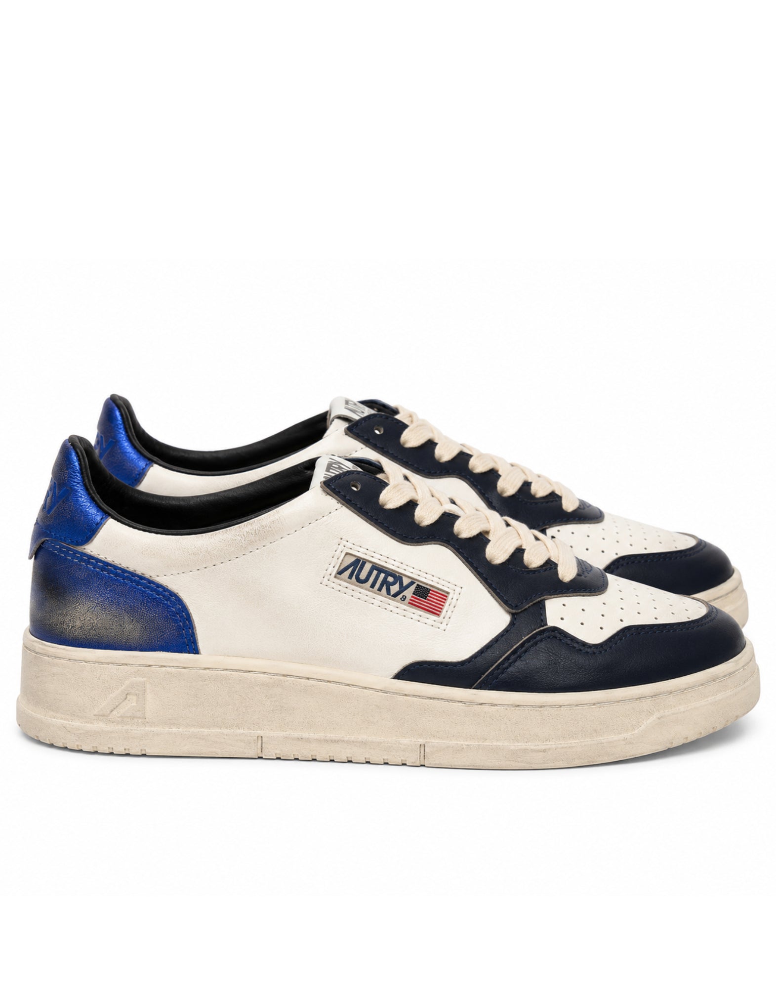 Super Vintage Low LEAT/LEAT/WHT/BLSP/BLUE