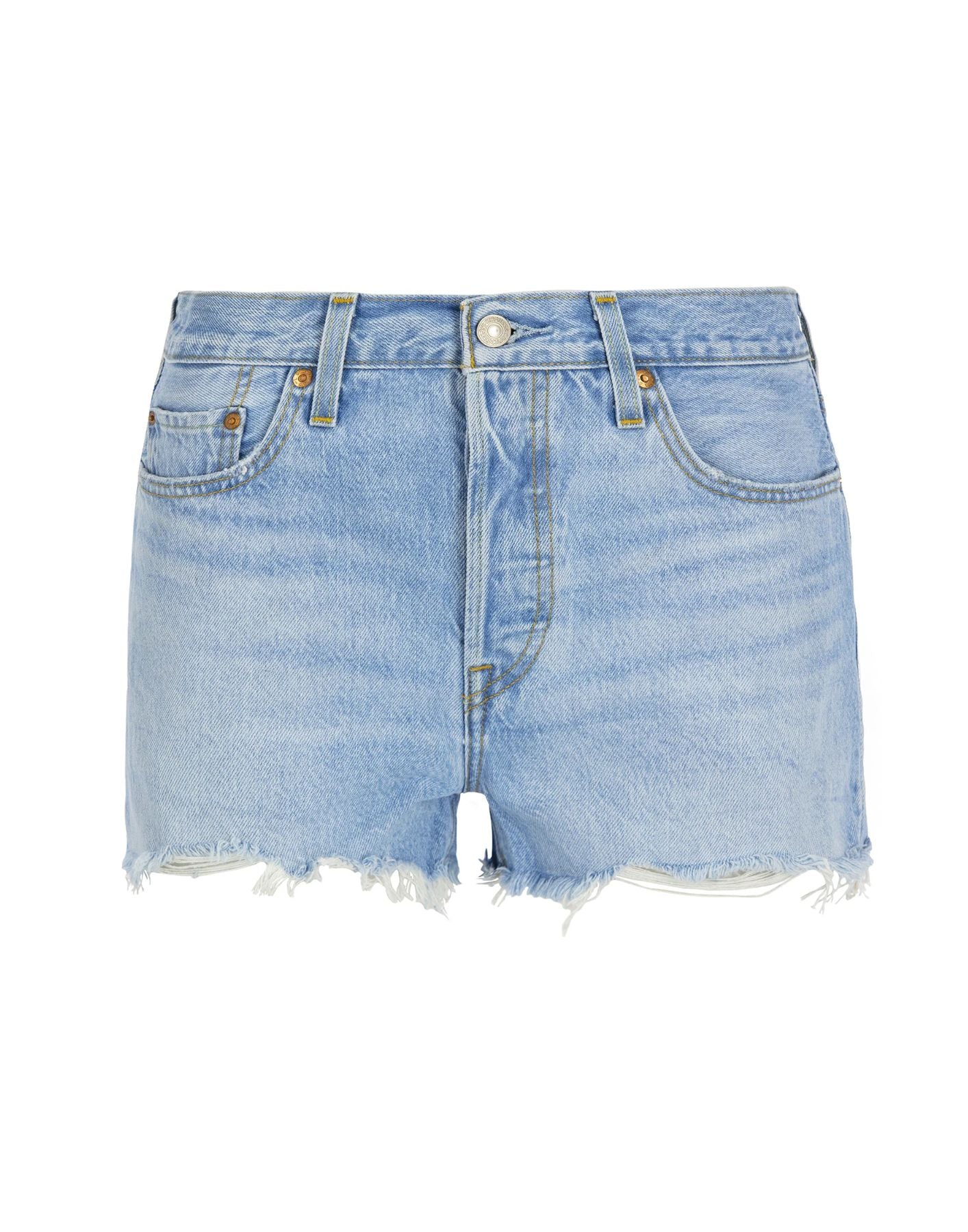 Pantalones cortos para mujer 56327 0086 Levi azul