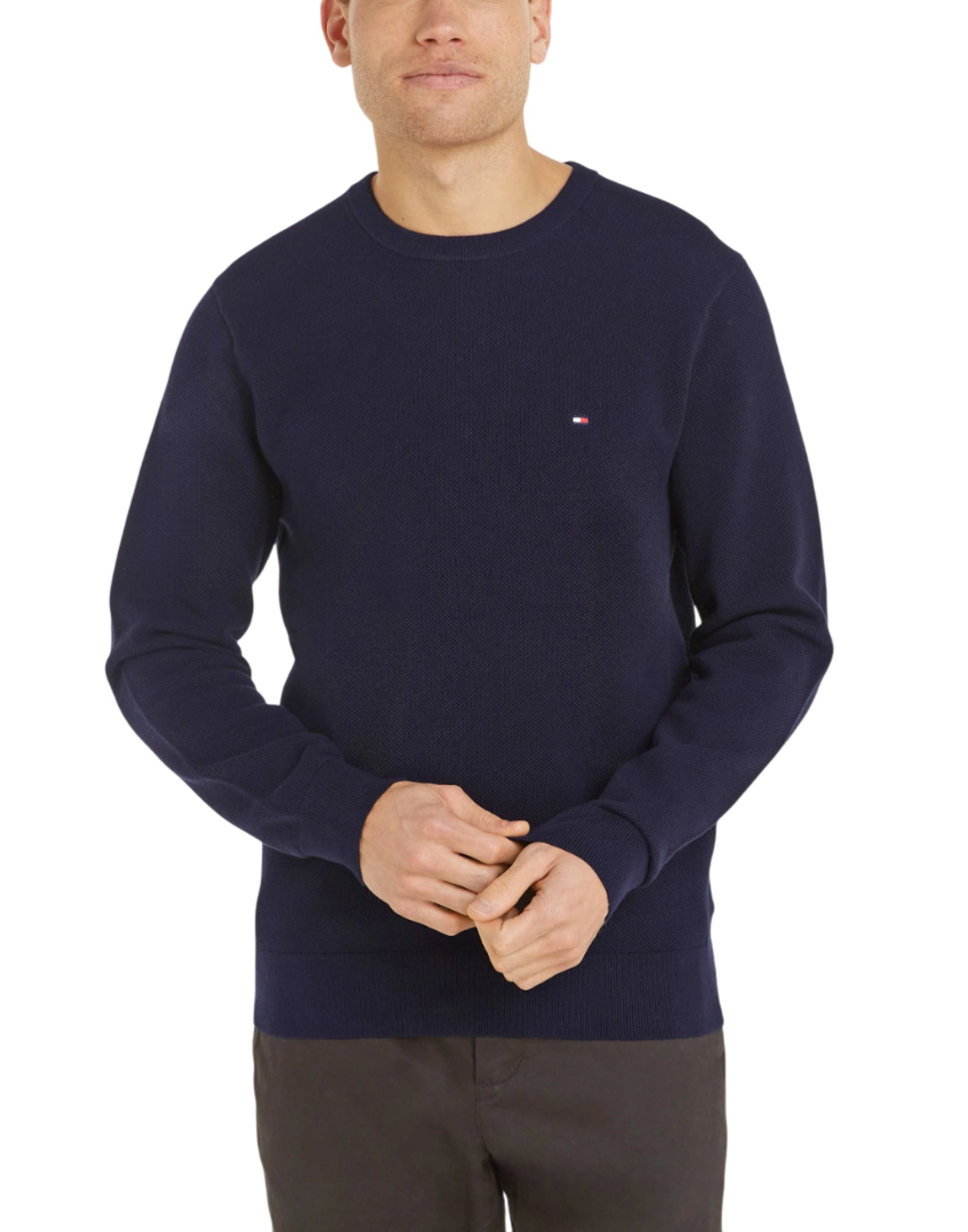 Sweatshirt man MW0MW36347 DW5 ESSENTIAL STRUCTURE TOMMY HILFIGER