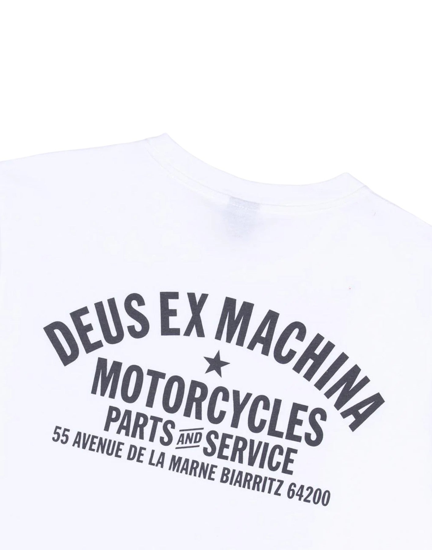 T-Shirt Man DMW41808Z Biarritz Weiß Deus Ex Machina