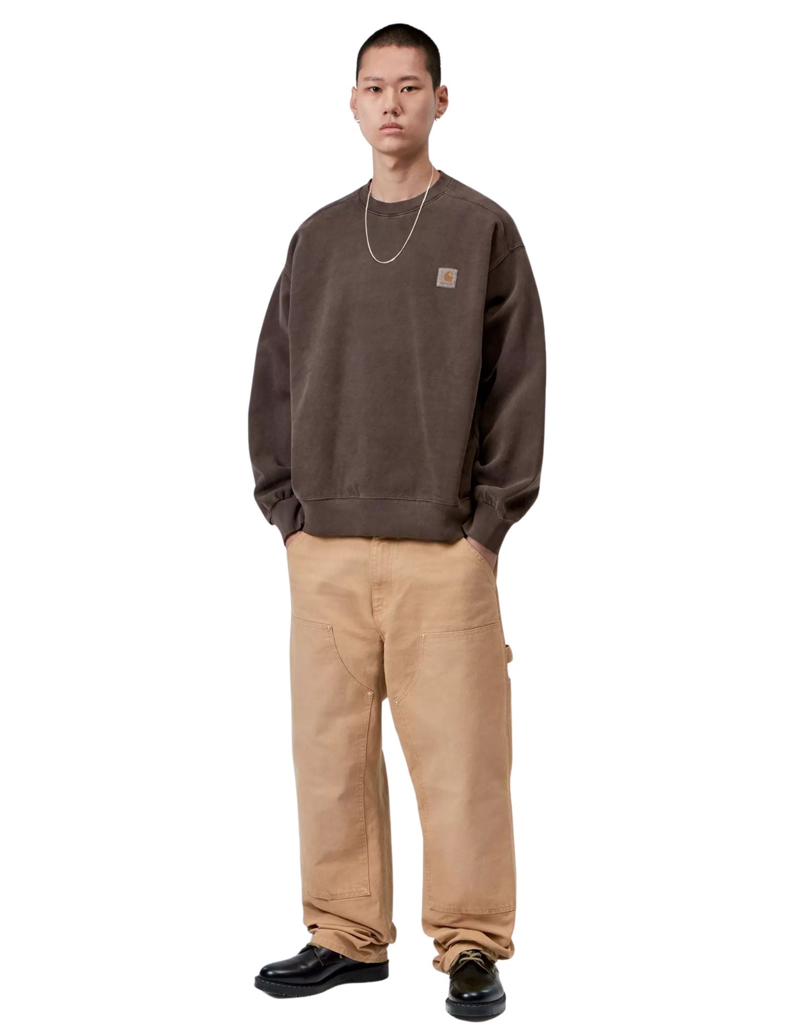 Vista Sweat Tobacco    stückgefärbt