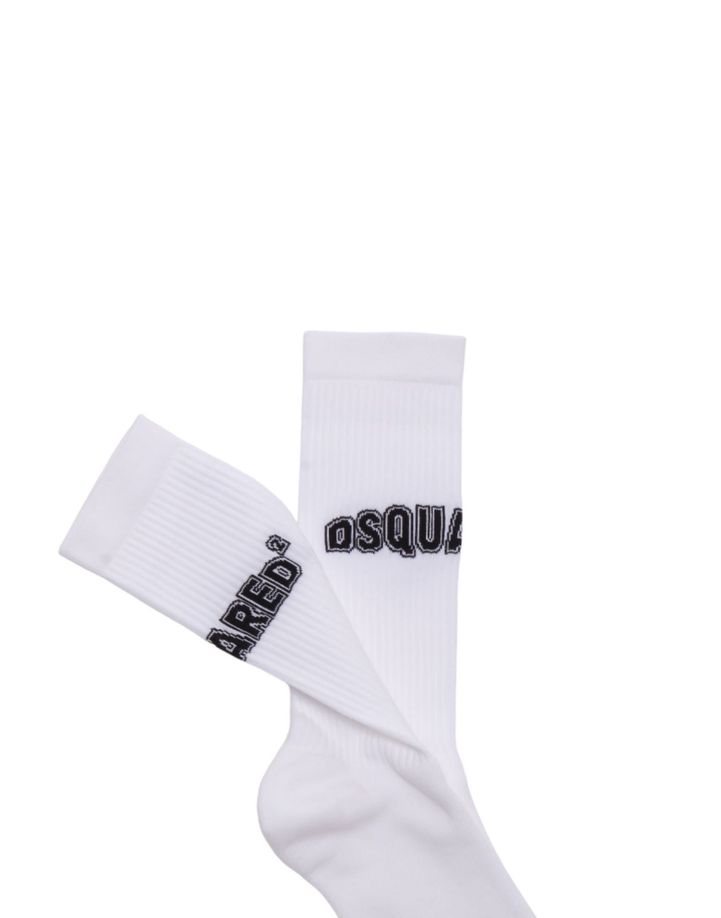 Socken Man DFV143180 110 WHT BLK DSQUARED2