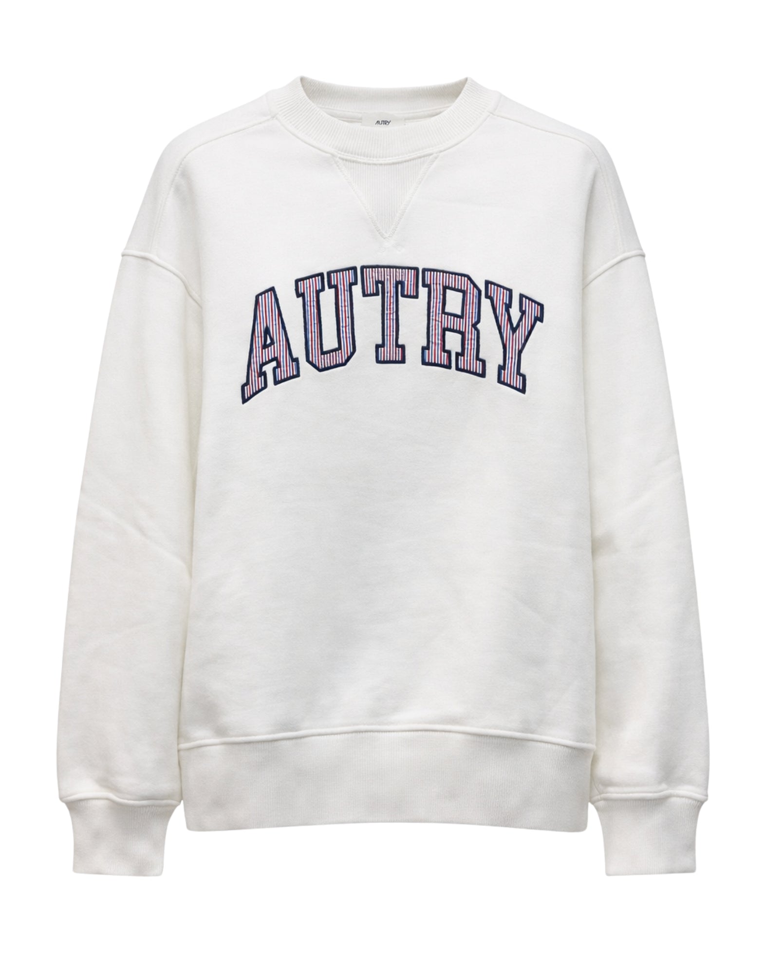Autry Men’s Sweatshirt Main Jersey in White with Logo SWPX 036W