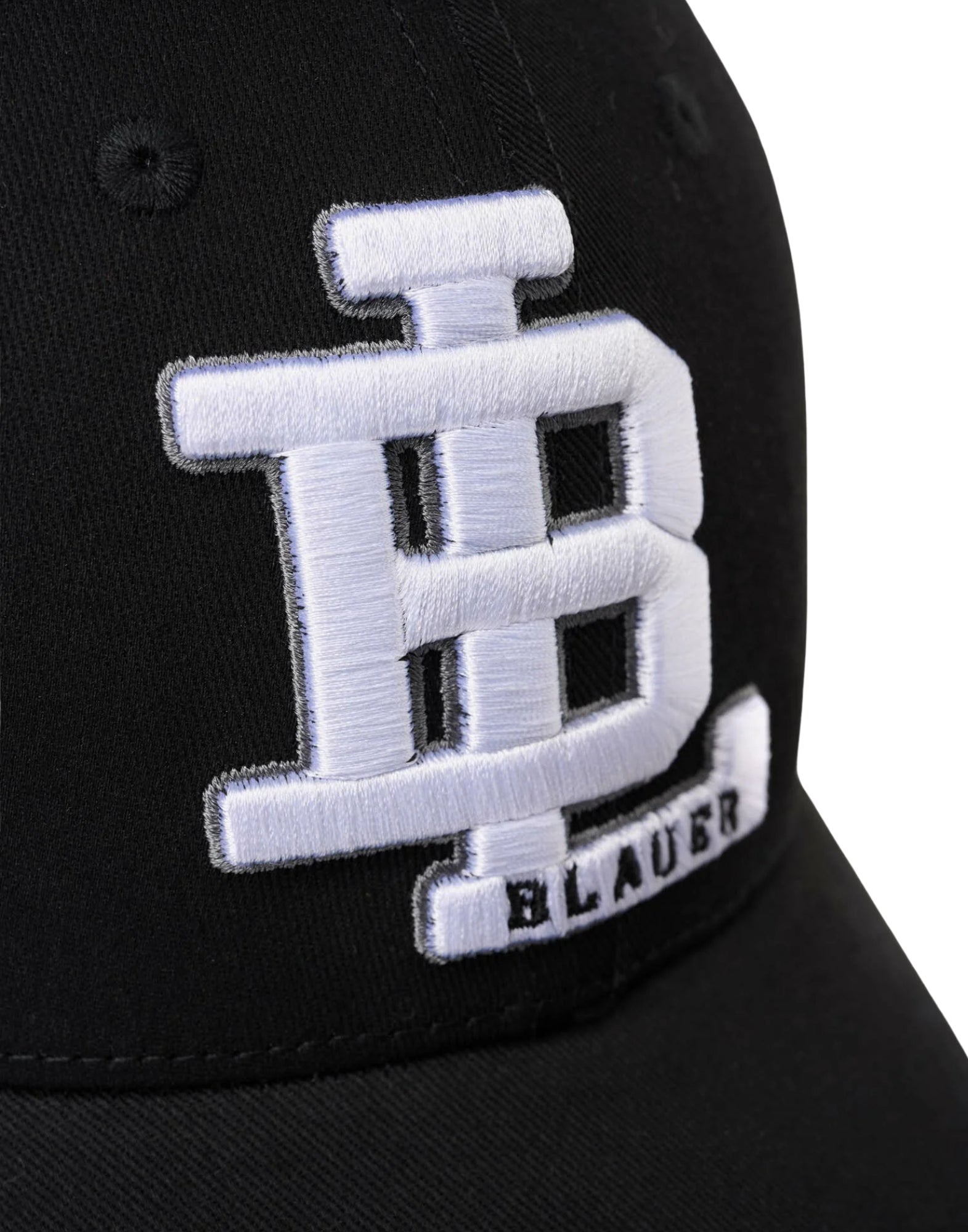 Blauer Merton Lightweight Baseball Cap Black with Embroidery & Mesh Back (Unisex) 26SBLUA4468-007527 999