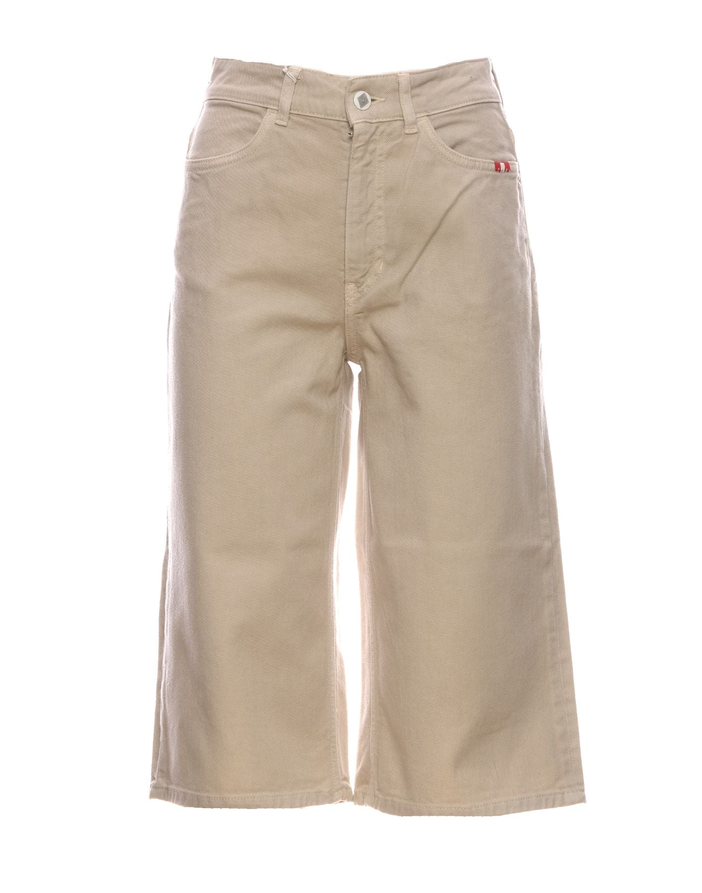 Shorts Frau P23AMD033P3670111 ECRU Amish