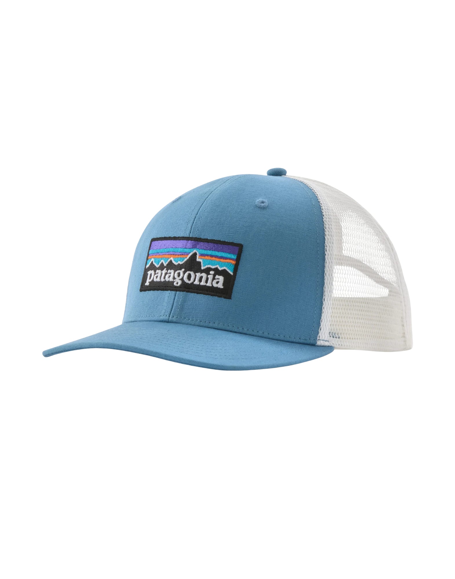 Patagonia P-6 Logo Trucker Hat Unisex- Shore Blue 38289 SHRB
