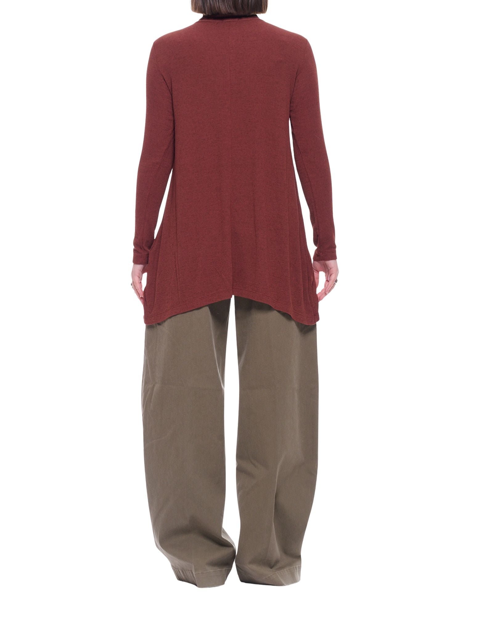 Transit Tunika Dam Sangria Modal High Neck CFDTRBJ193 SANGRIA
