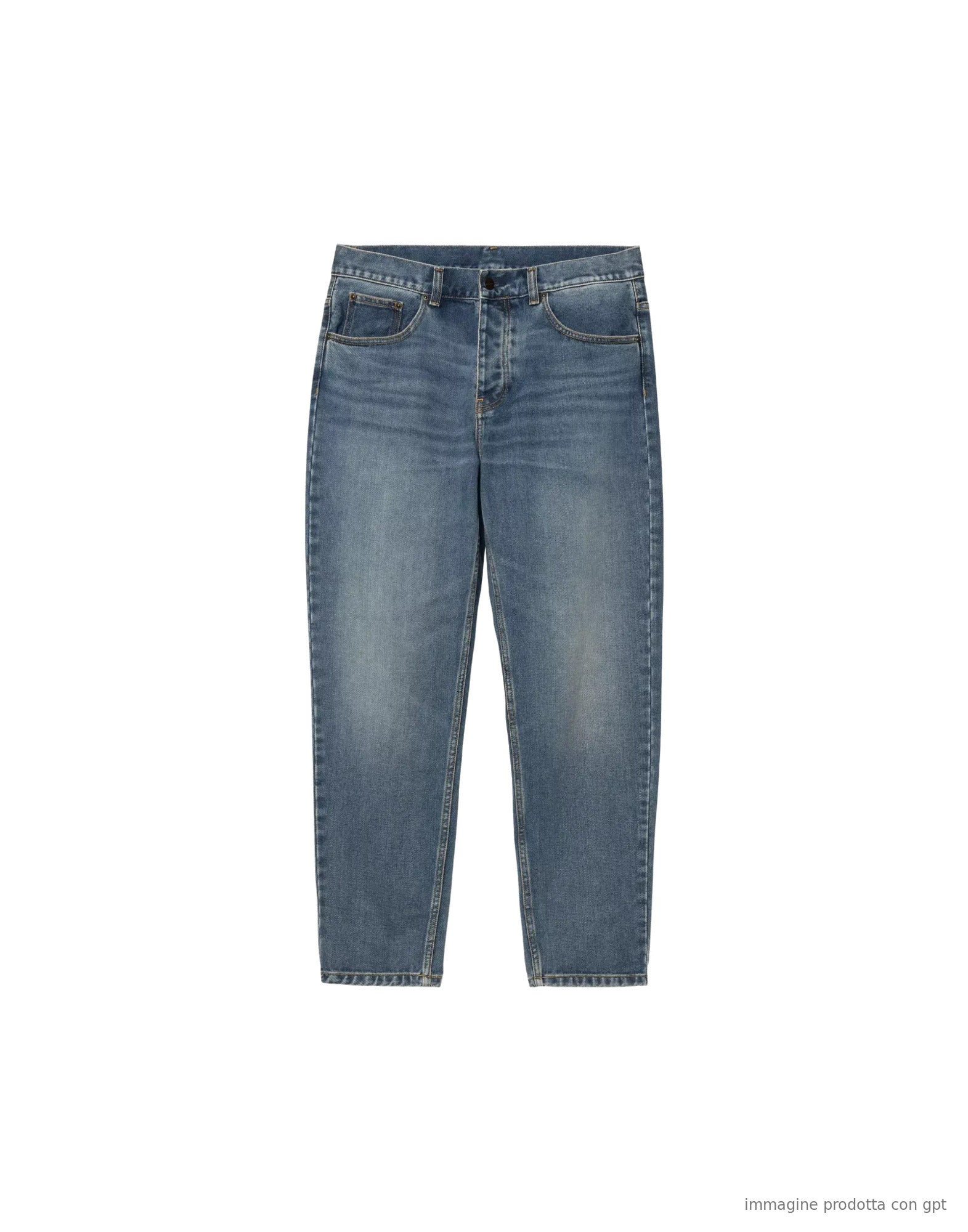 Newel Pant Blue dark used wash