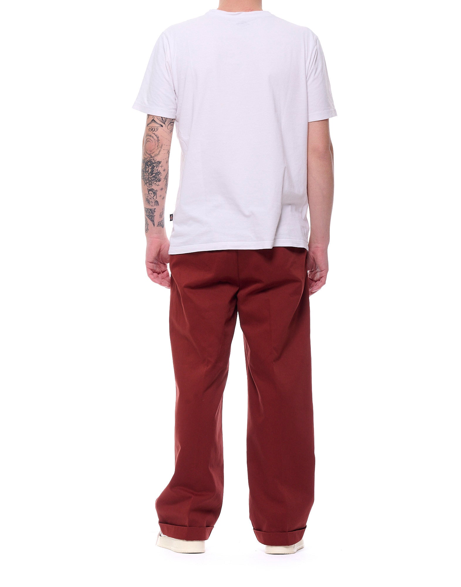 TLCFW26P007 236 OXID RED GOODMAN - Pantaloni - Tela Cruda