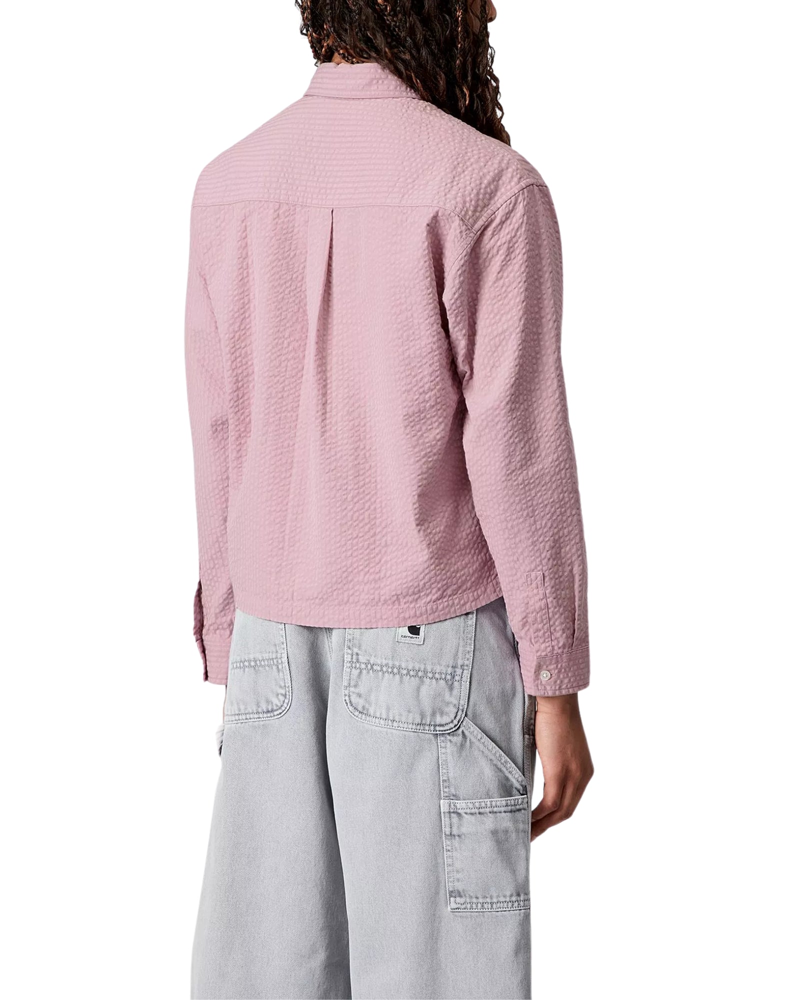 Camisa Mujer i035132 31t Toland Camisa Pink Fog CARHARTT WIP