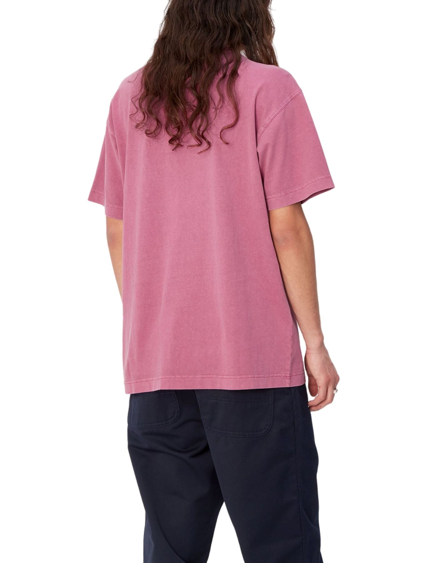 Camiseta hombre i029949 1yt.gd rosa carhartt wip
