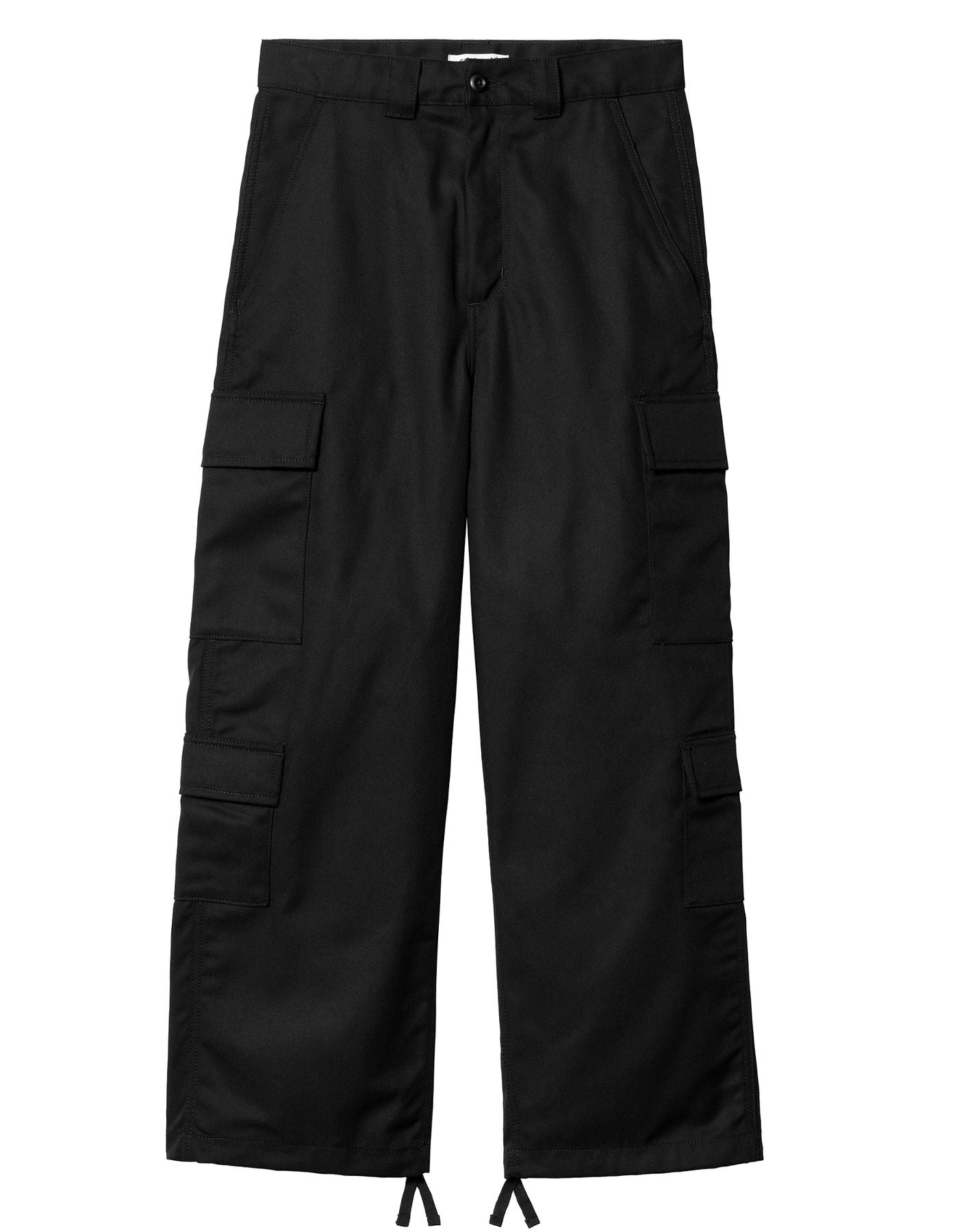 Pant woman I033772 8901 W KINGSLEY BLACK RIGID CARHARTT WIP