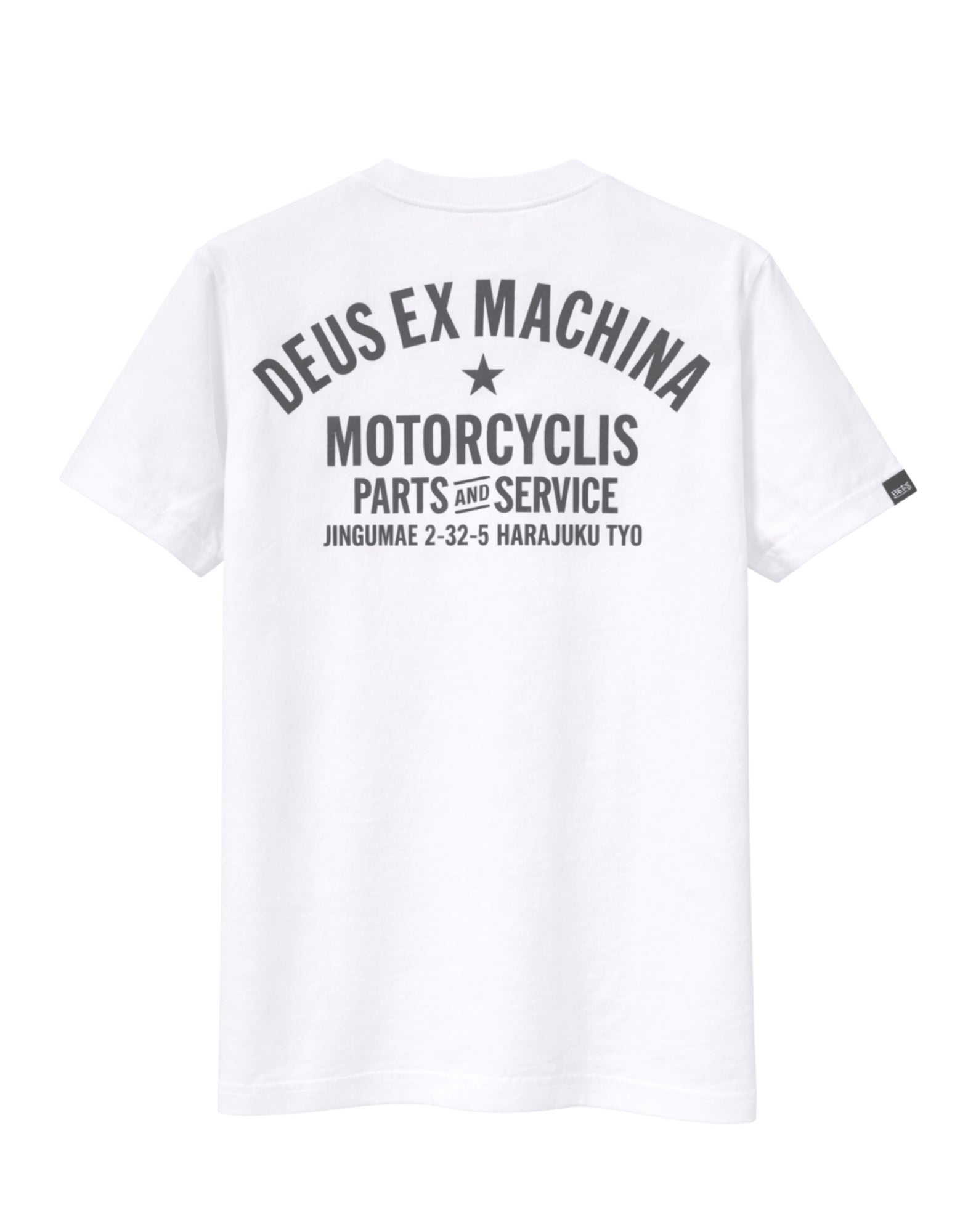 Deus Ex Machina Harajuku Address Cotton T-Shirt White Men’s D261MTS126010090