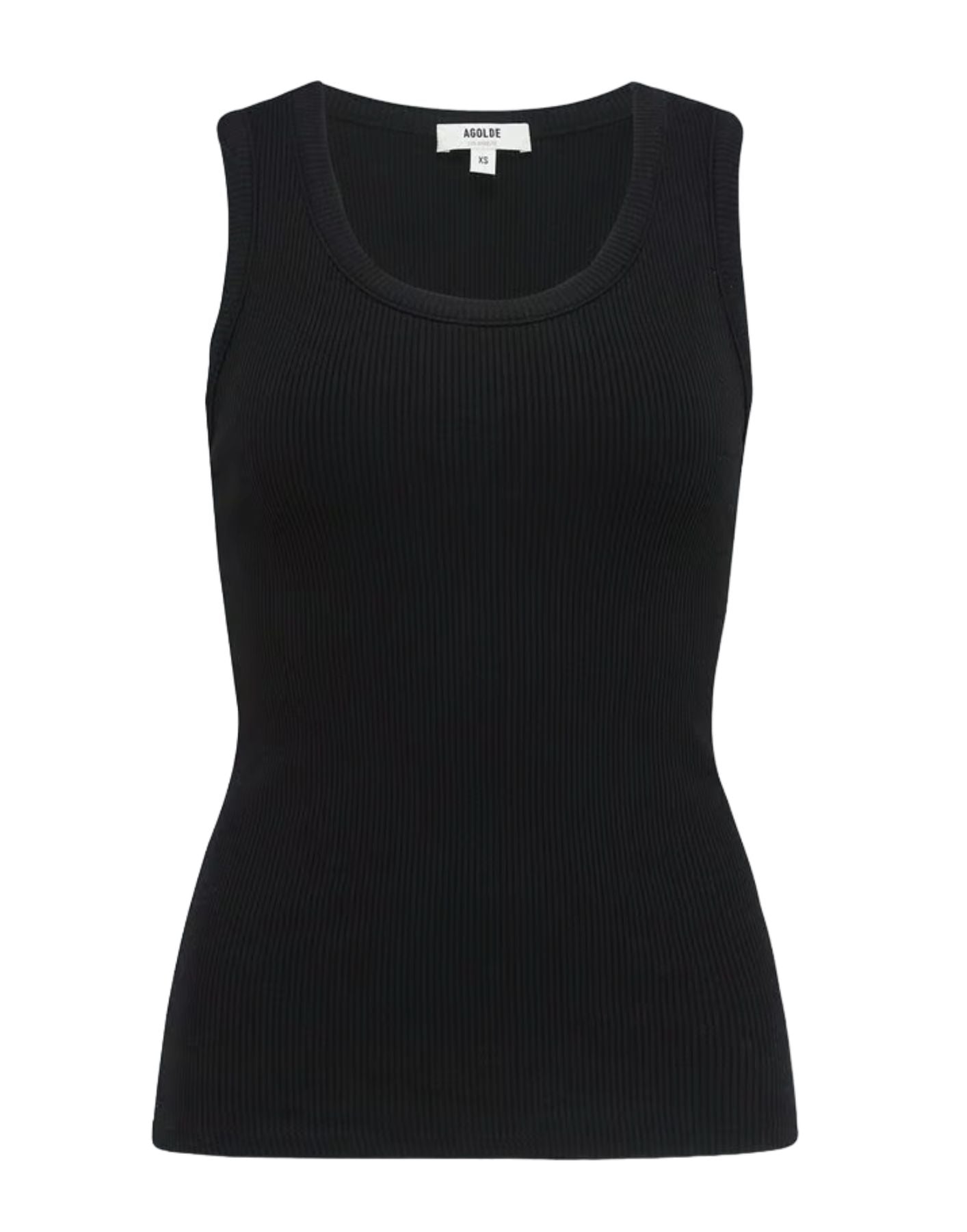 Tank top woman A7056-1260 BLACK Agolde