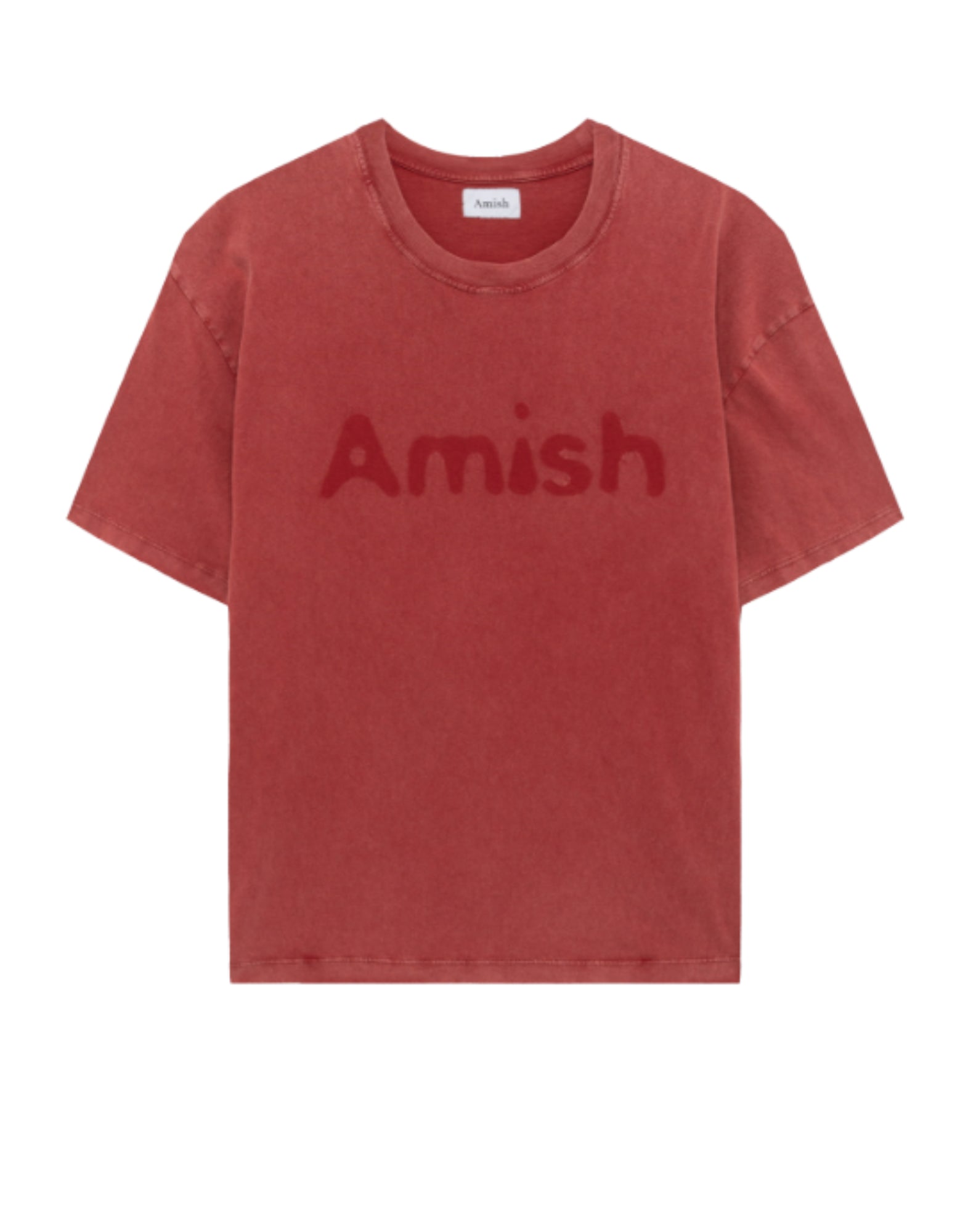 CN202154 C0511 RED T-SHIRT SHADOW LOGO - T-Shirt e Polo - Amish