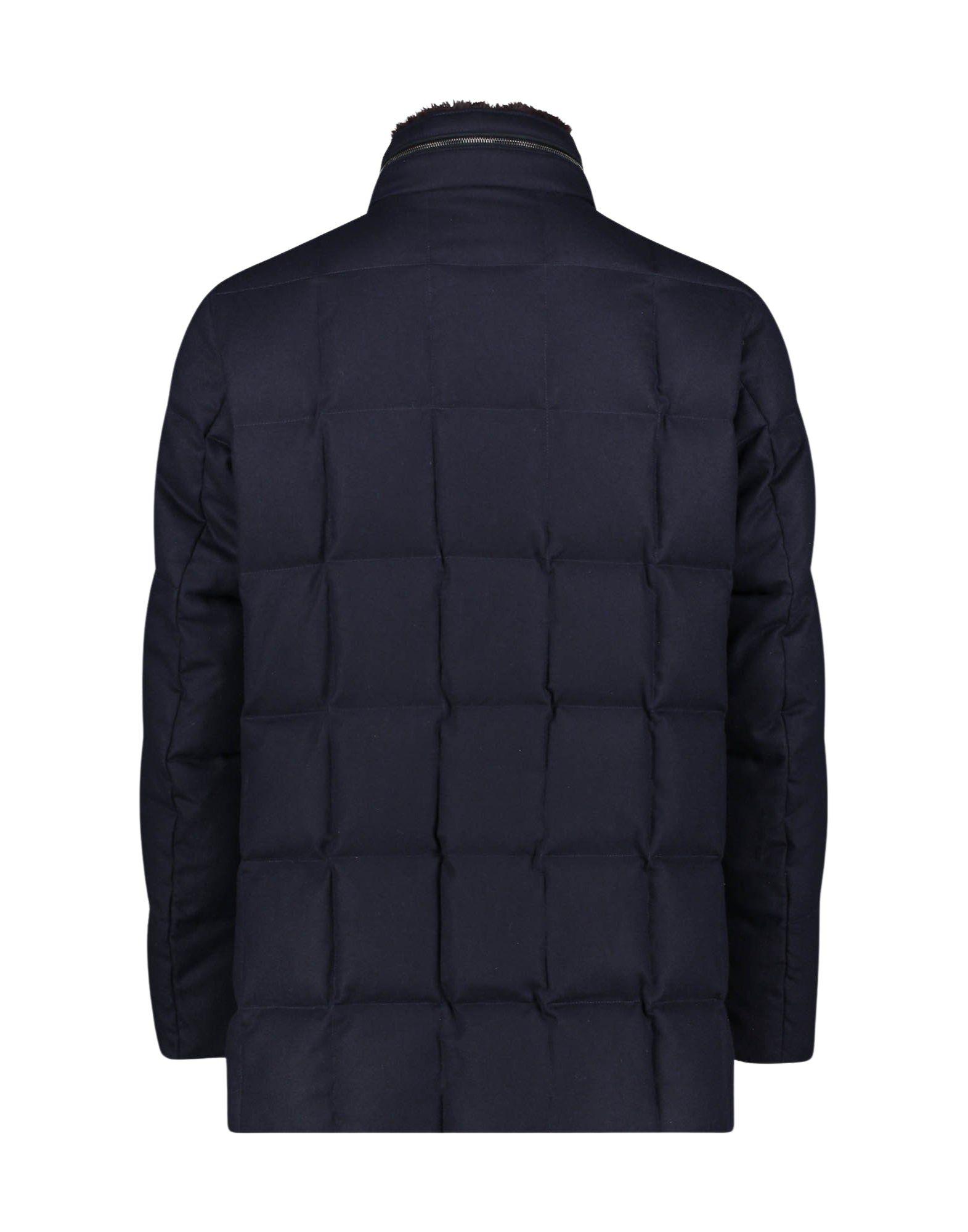 412AN 390 BLUE QUILTED JACKET - Giacche - AGF
