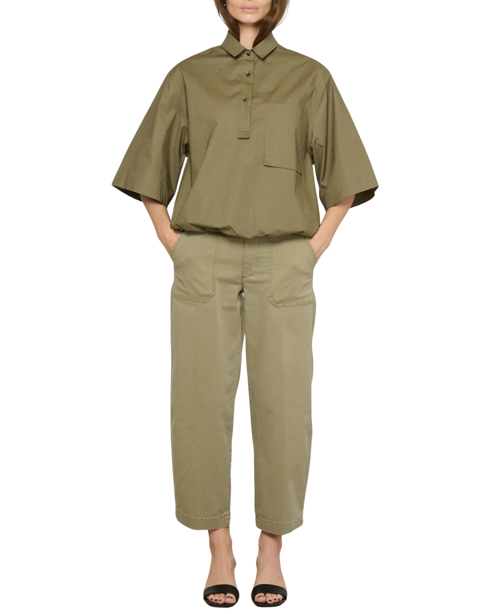 Tyche T-shirt woman Olive