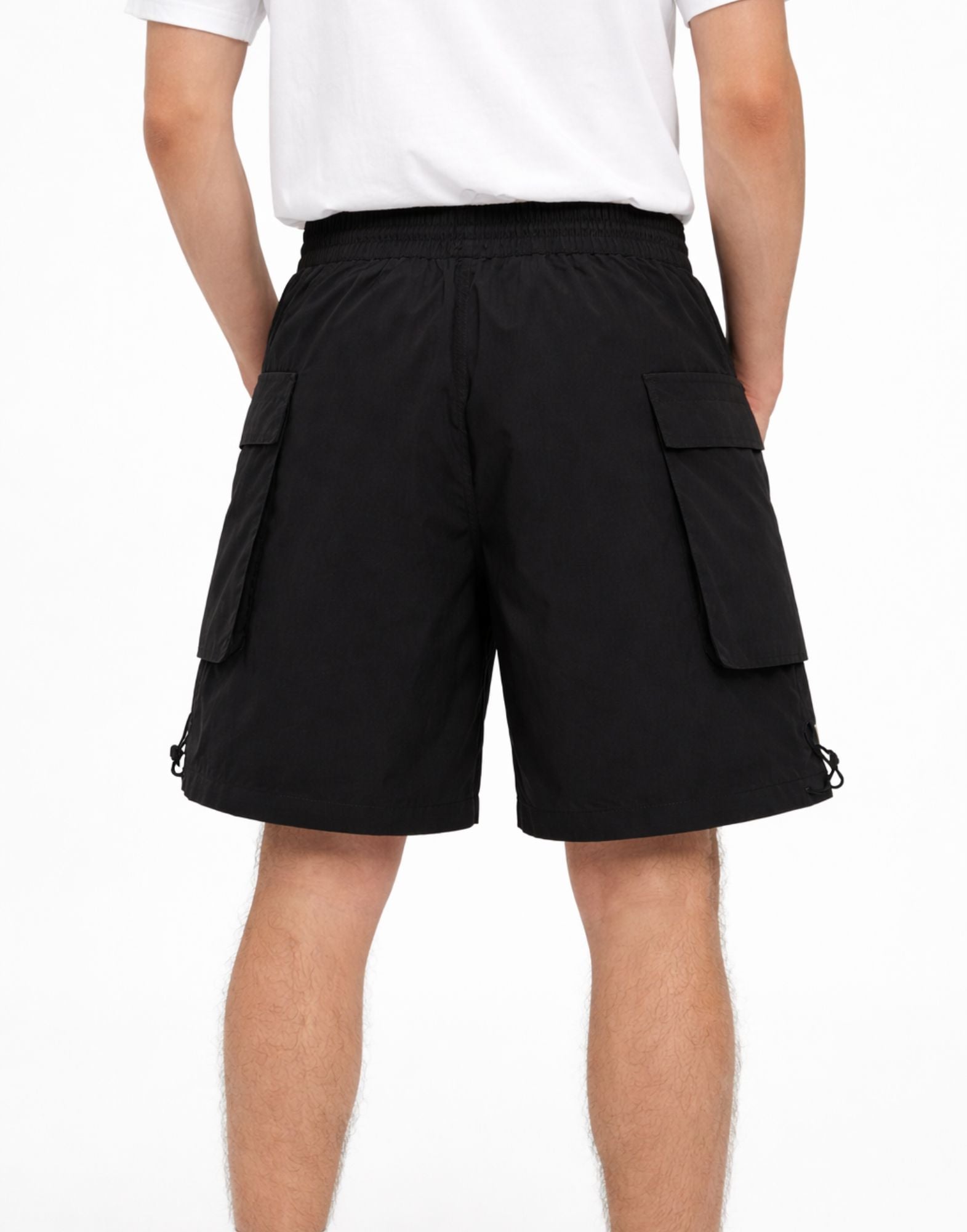 Woodbird WBSmoul Tech 카고 반바지 블랙 남성 반바지 2616-301 블랙