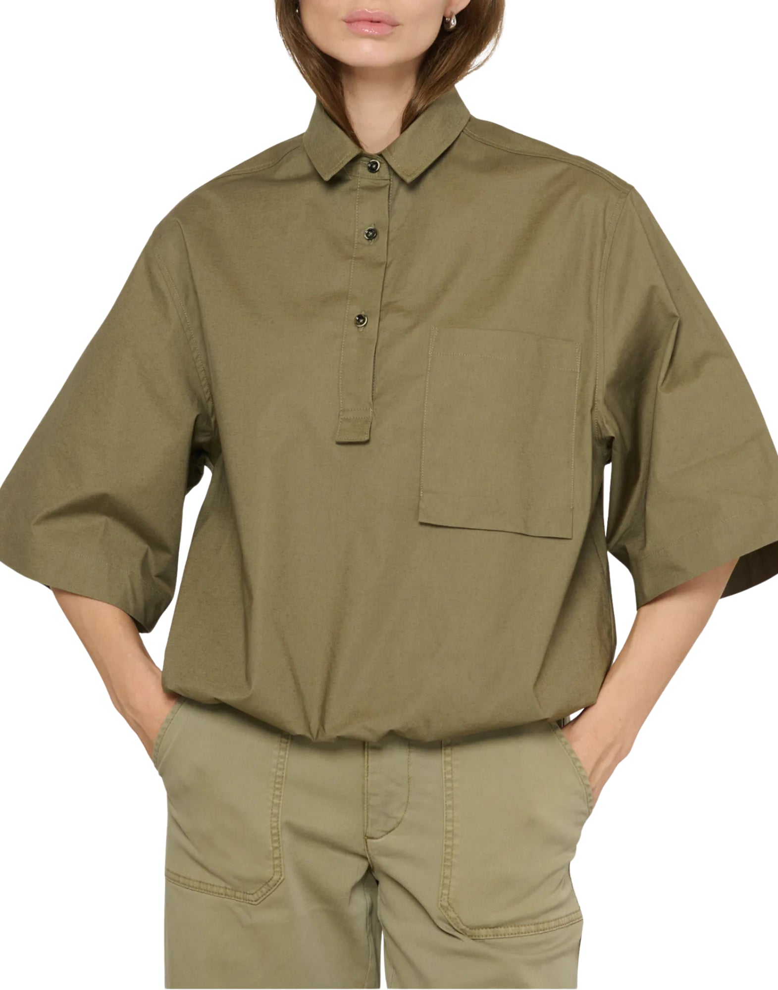 Tyche T-shirt woman Olive