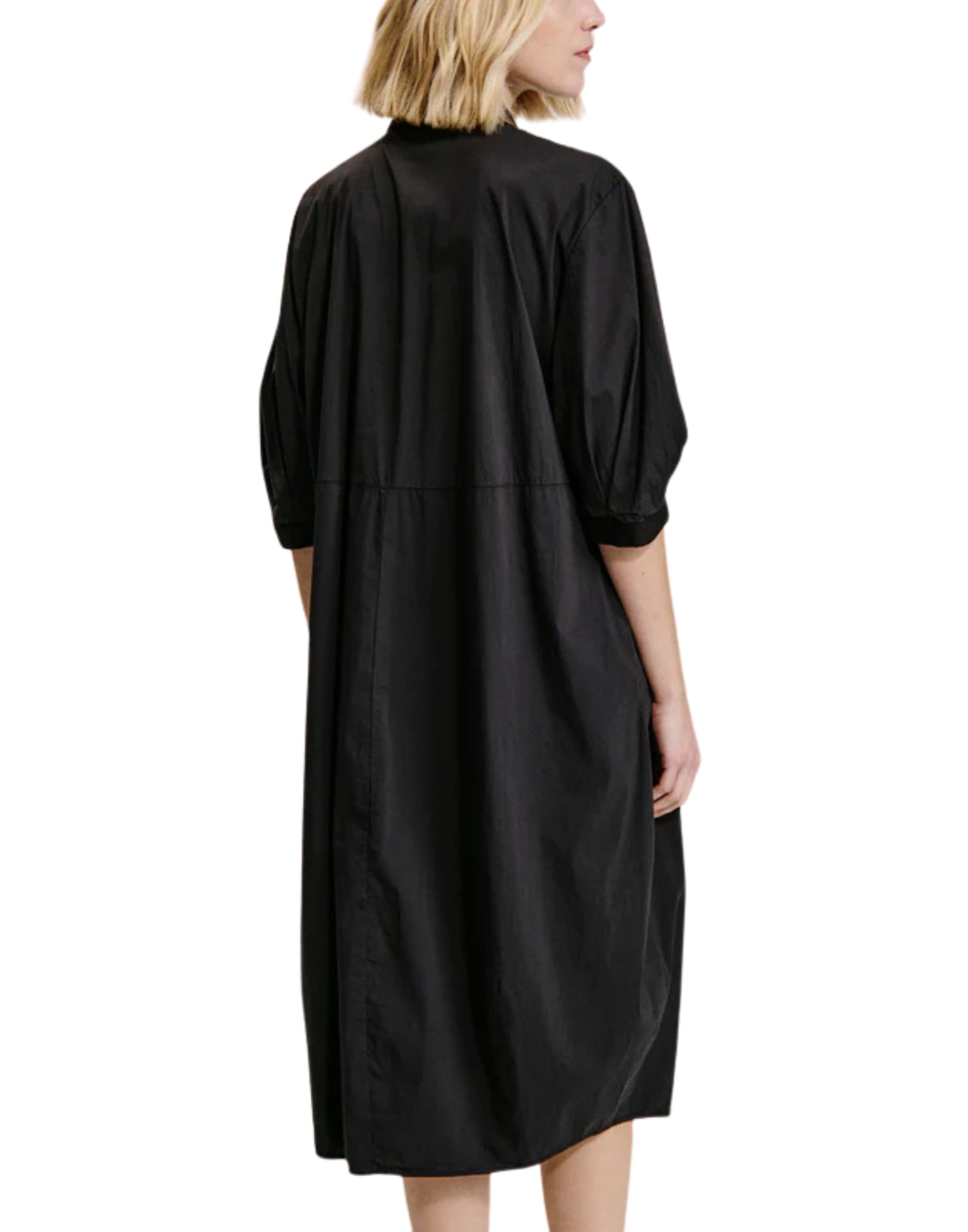 Dress woman CFDTRZM225 10 BLACK TRANSIT