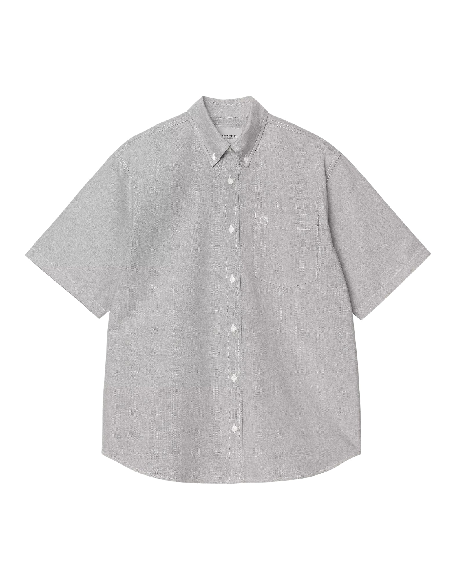 Shirt man I031454 2V3XX BRAXTON GRAPHITE WAX CARHARTT WIP